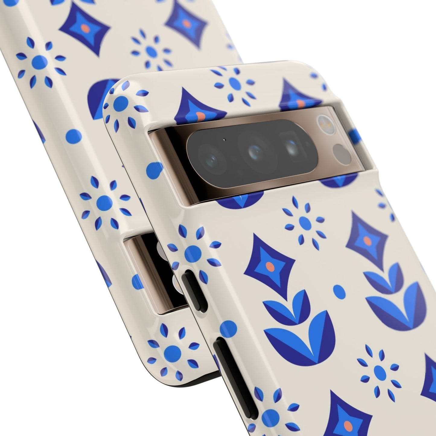 Floral Case | Coque résistante double protection avec Design Fleuri