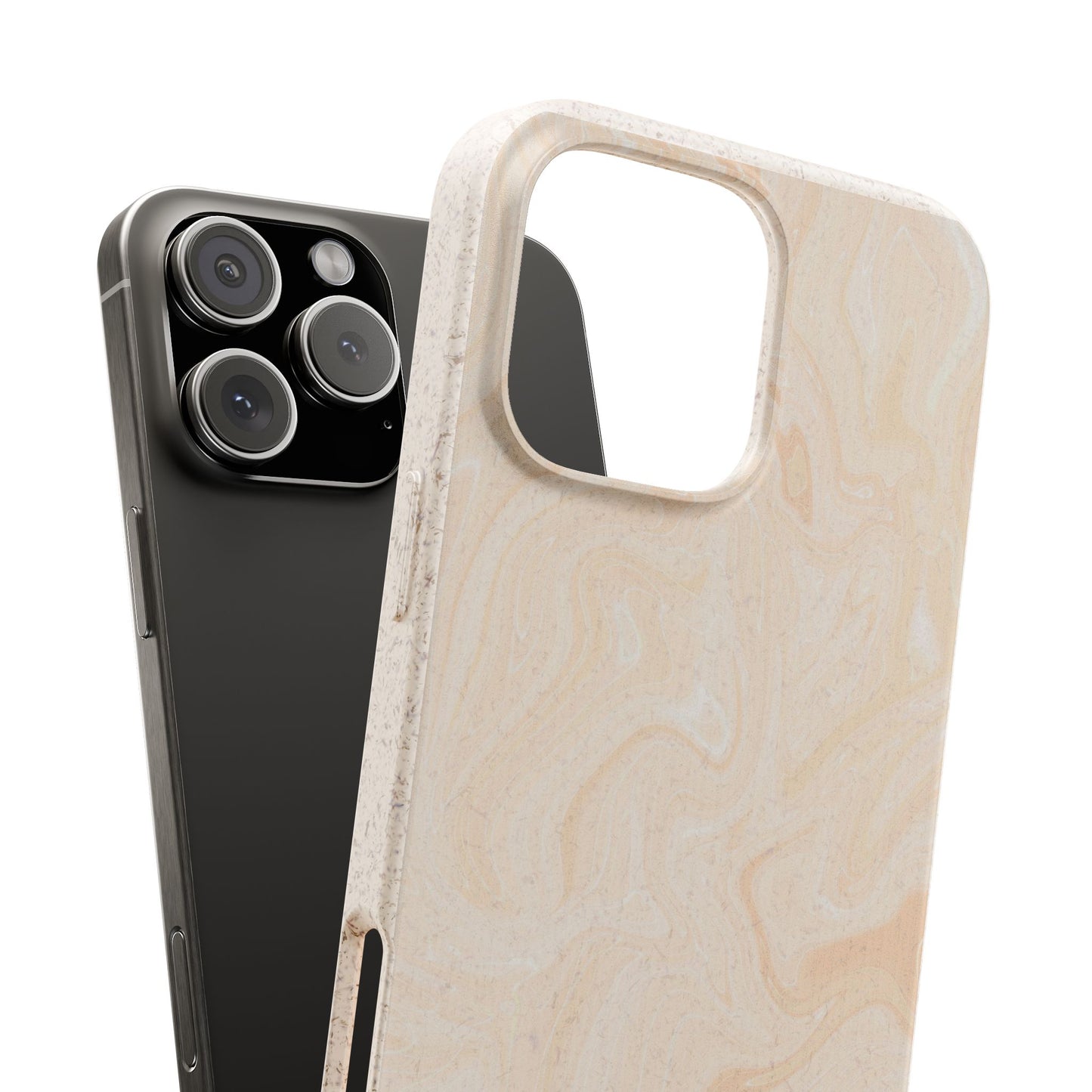 Liquid Marble Case | Coque Eco-Friendly en Bambou et Bioplastique Effet Marbré - Disponible avec Emballage Cadeau