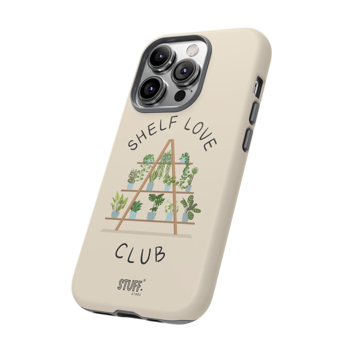 Shelf Love Club – Coque résistante à double protection | Parfaite pour les amoureux des plantes