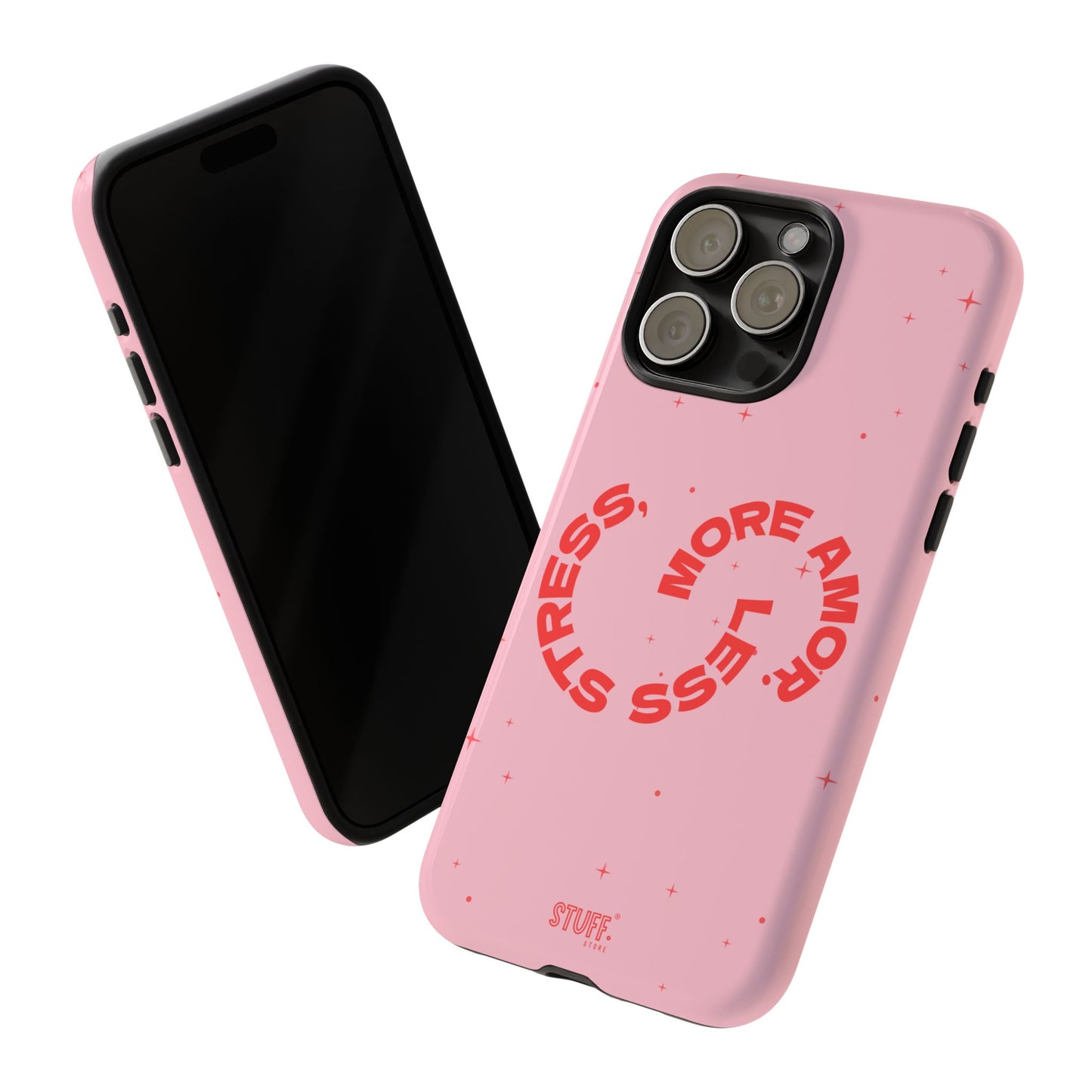 More Amor Case | Coque résistante double protection avec phrase Bienveillante