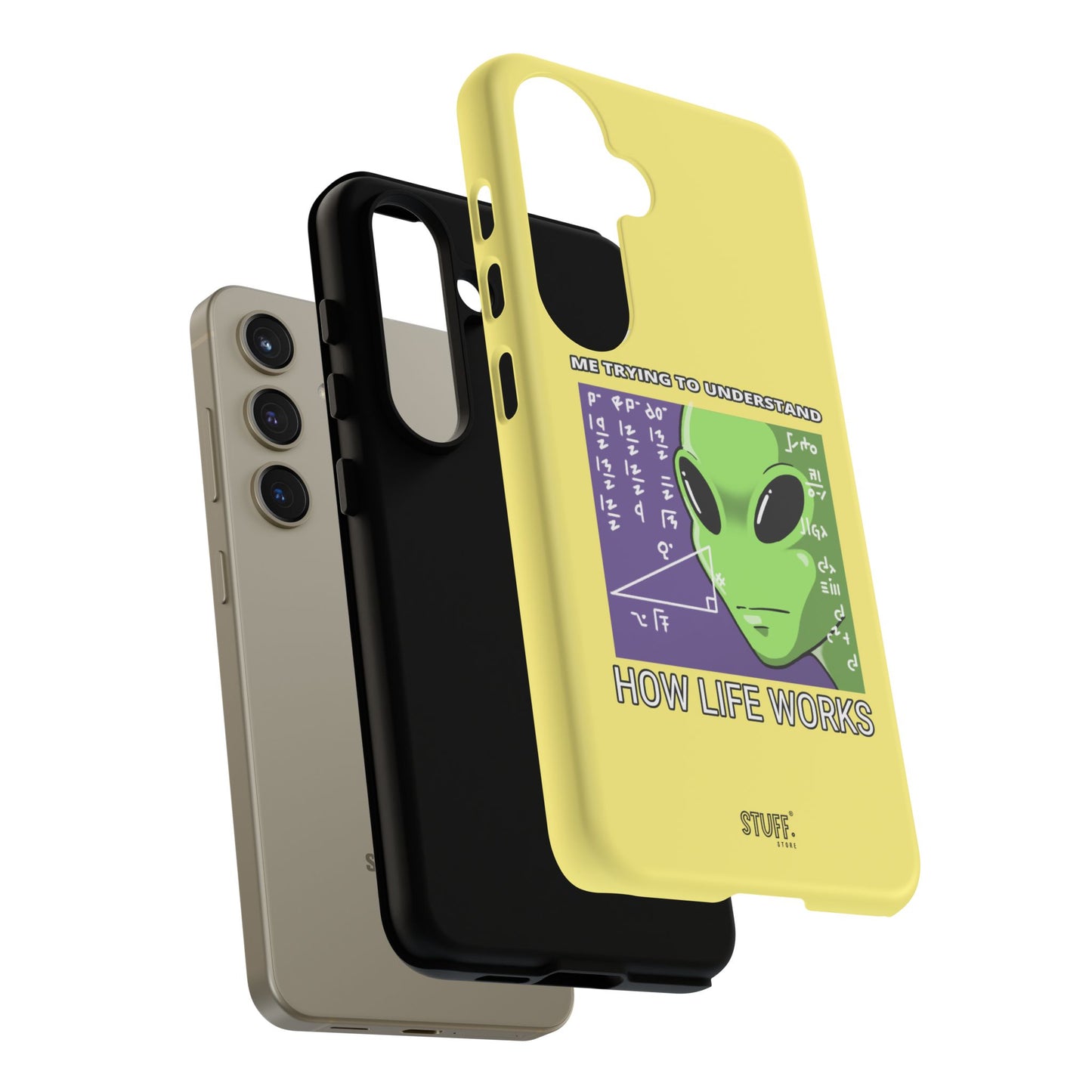 Confused Alien Case | Coque résistante Dual Protect anti-choc