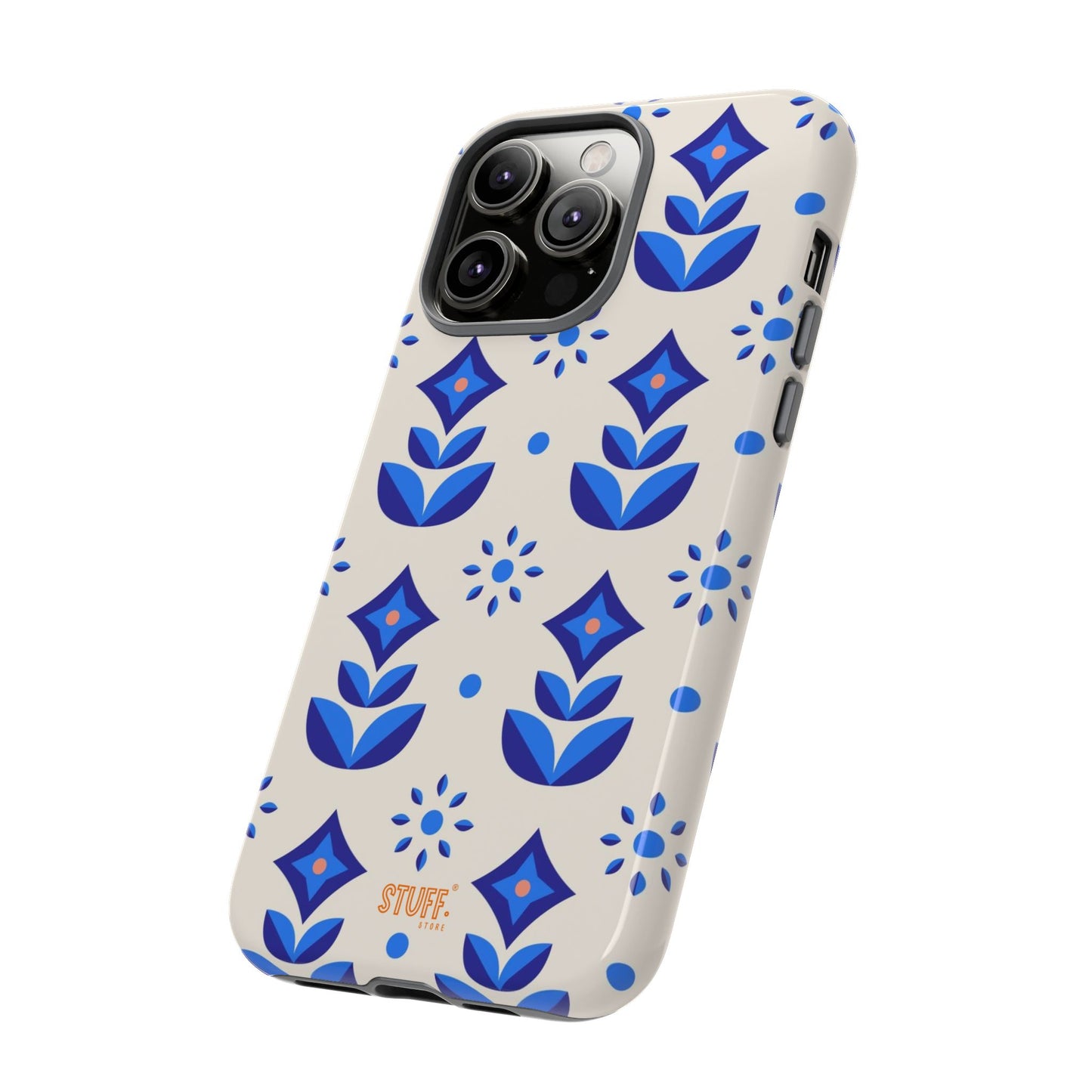 Floral Case | Coque résistante double protection avec Design Fleuri