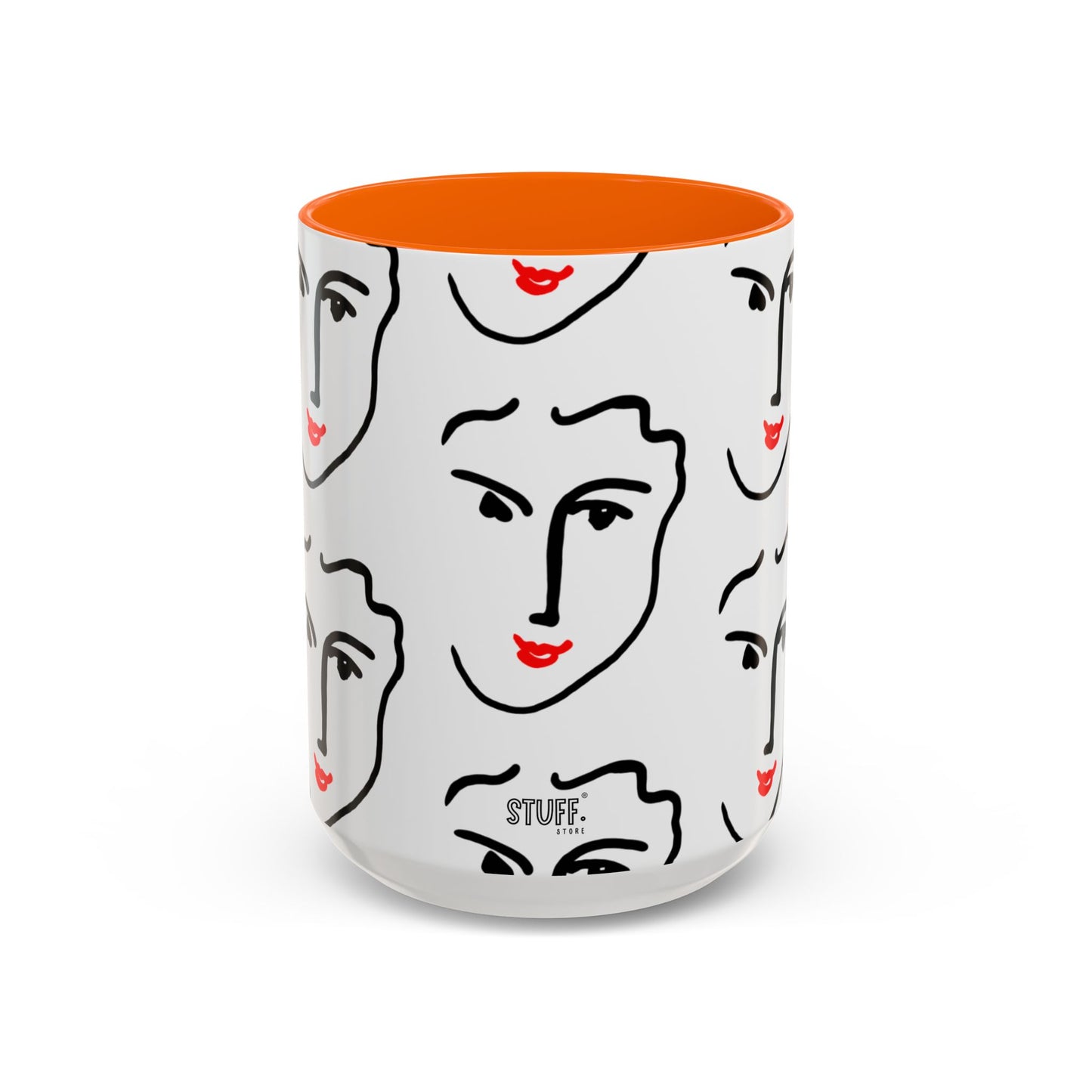 Nadia Cup | Matisse-inspired two-tone mug - 330ml