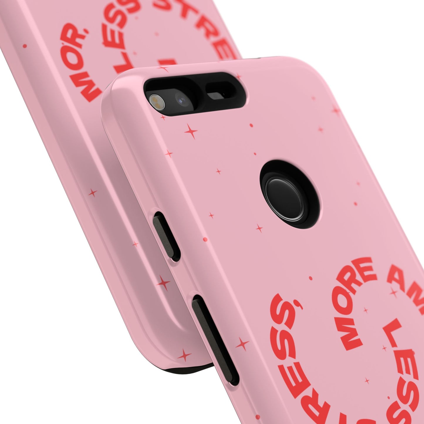 More Amor Case | Coque résistante double protection avec phrase Bienveillante