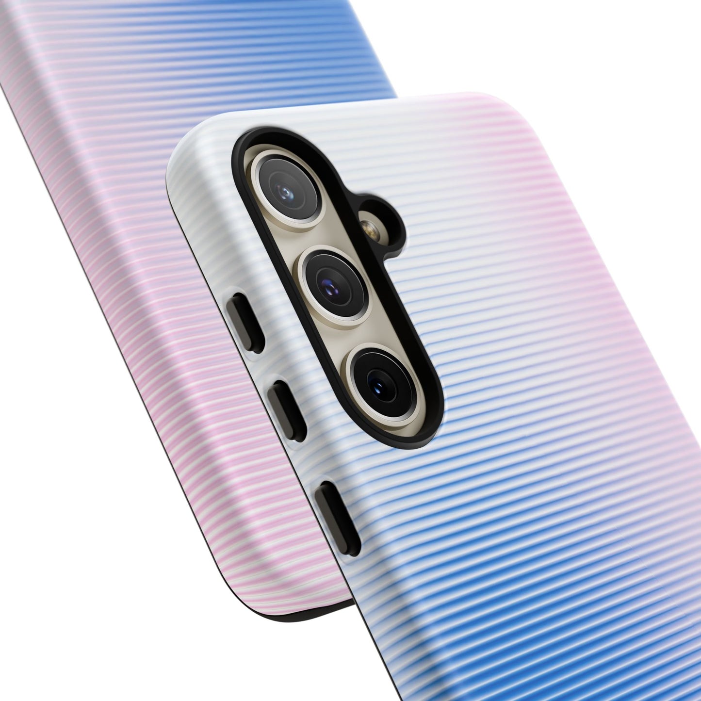 Gradient Case | Coque résistante double protection anti-choc - Dégradé Bleu & Rose