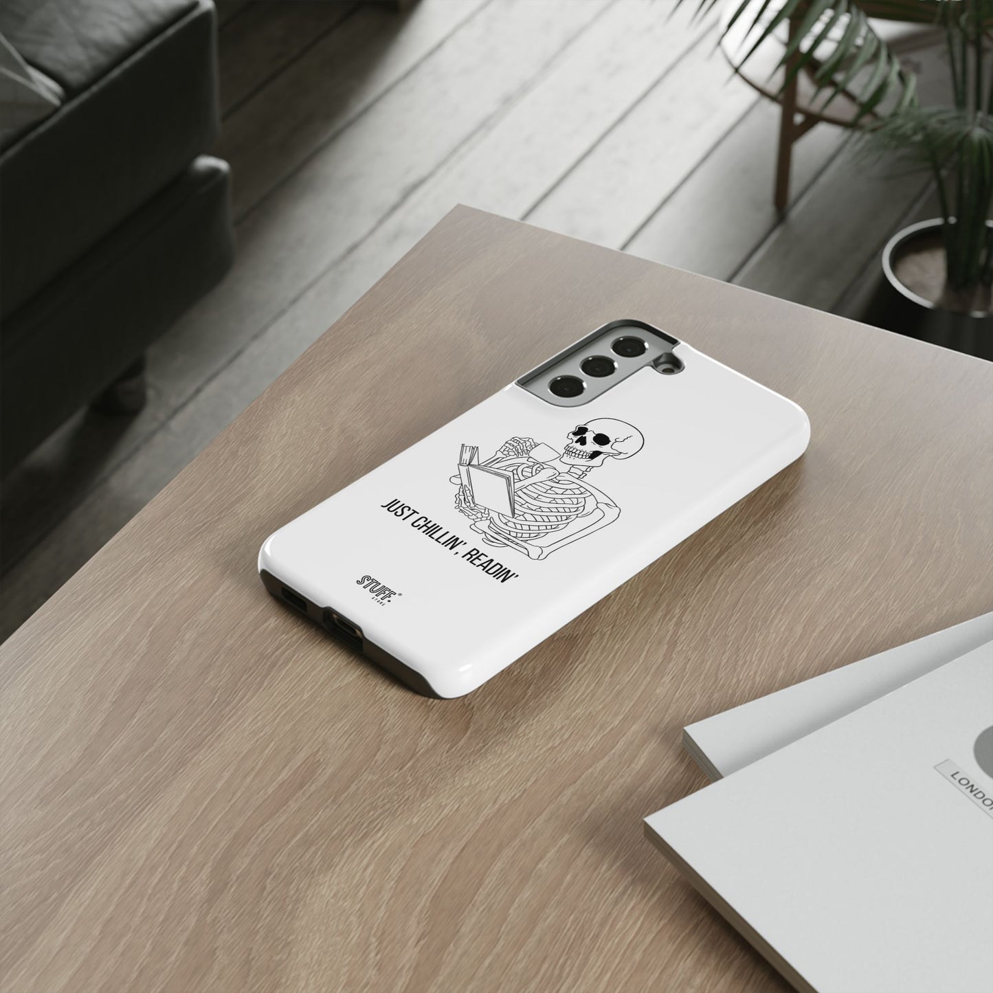 Chillin' Case | Coque résistante double protection avec phrase drôle