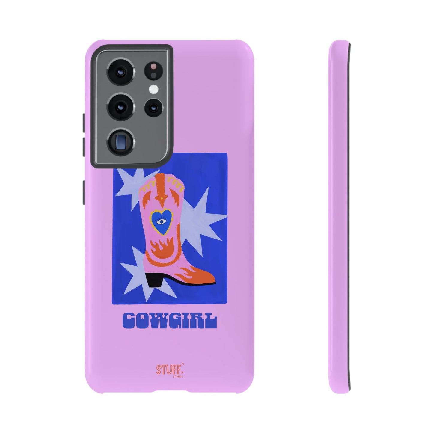 Cowgirl Case | Cose résistante double protection avec Design Western