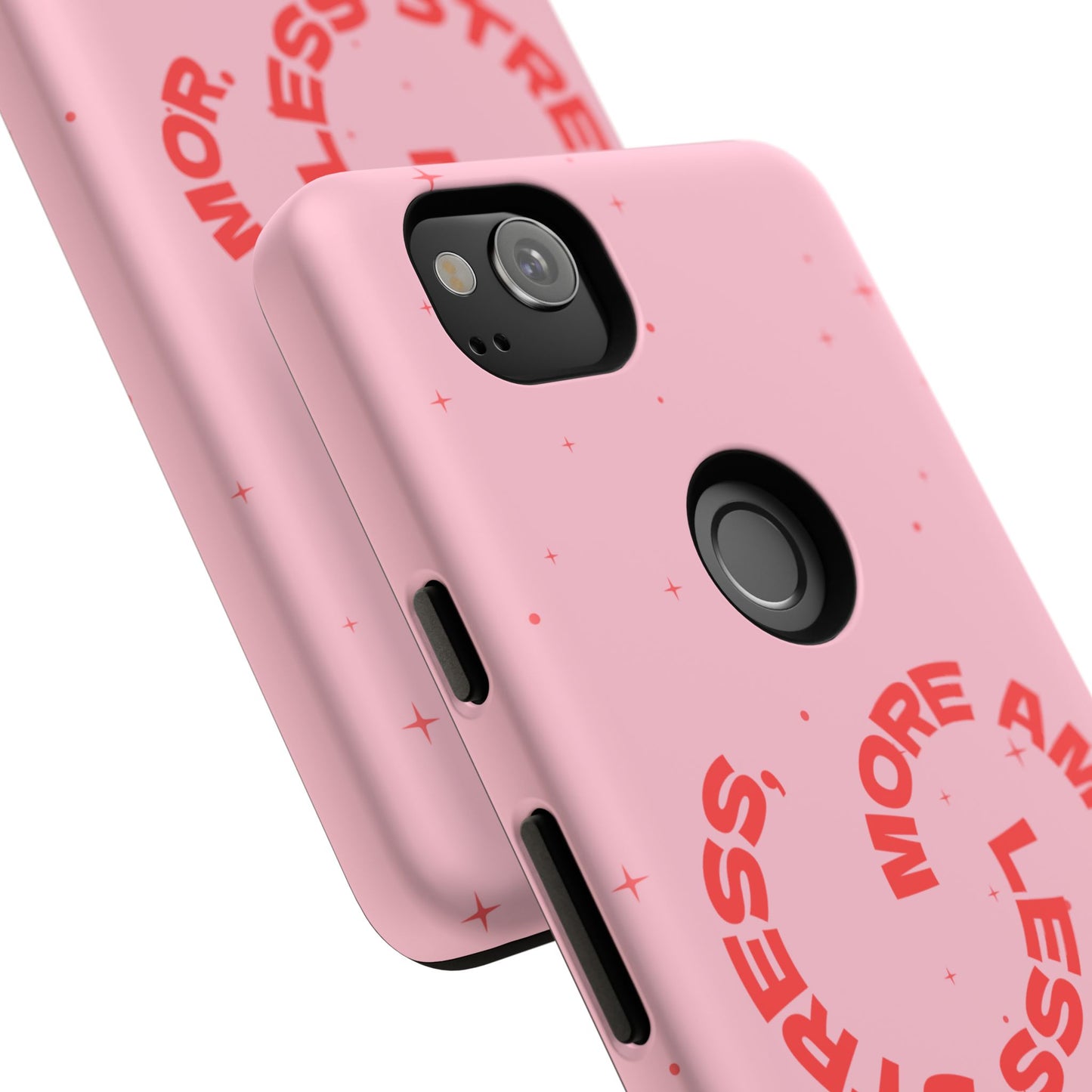 More Amor Case | Coque résistante double protection avec phrase Bienveillante