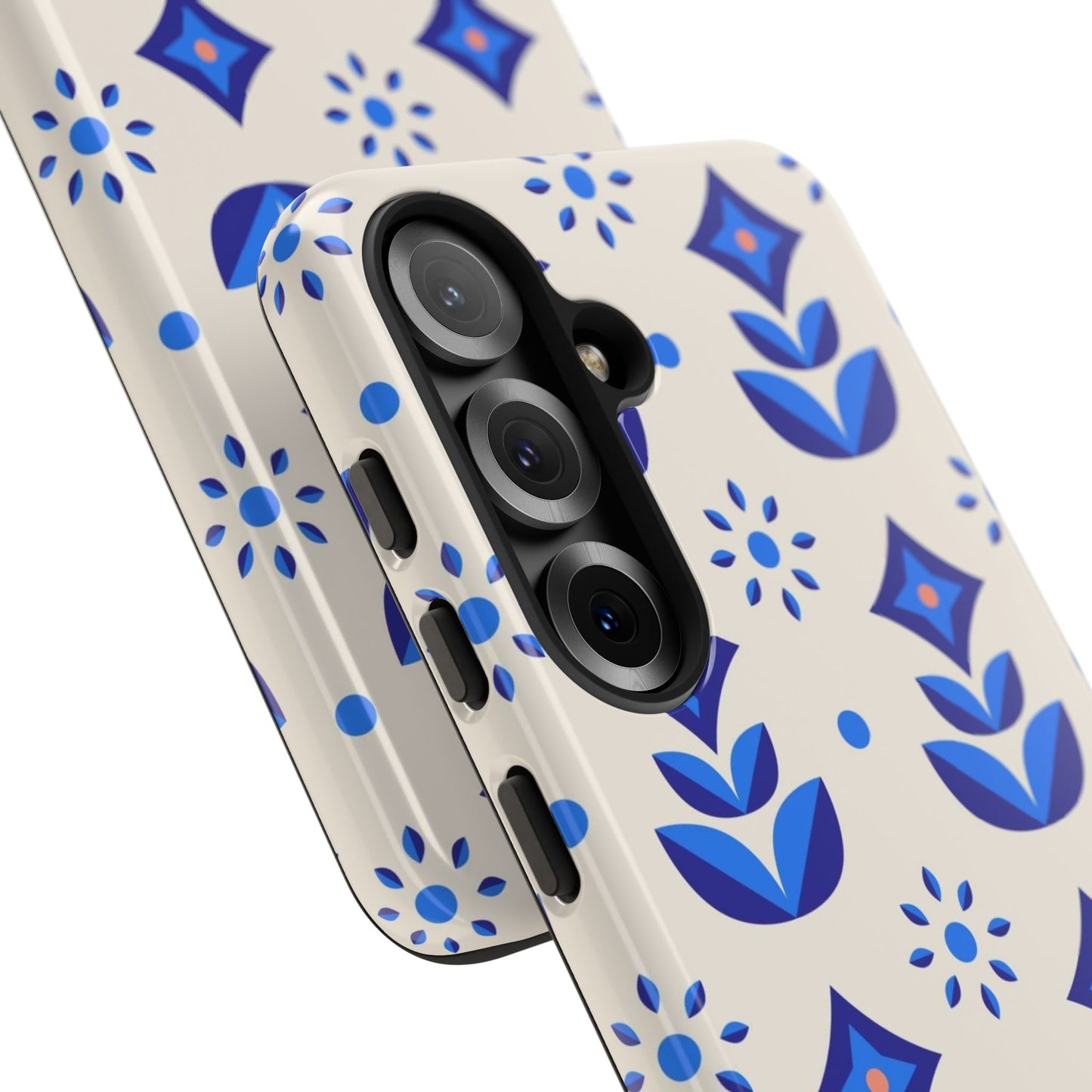 Floral Case | Coque résistante double protection avec Design Fleuri