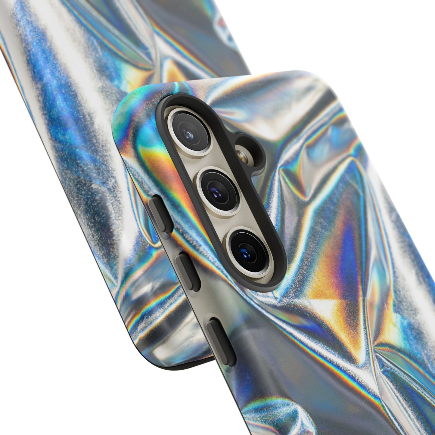 Metallic Case | Coque résistante double protection anti-choc - Effet Métallique