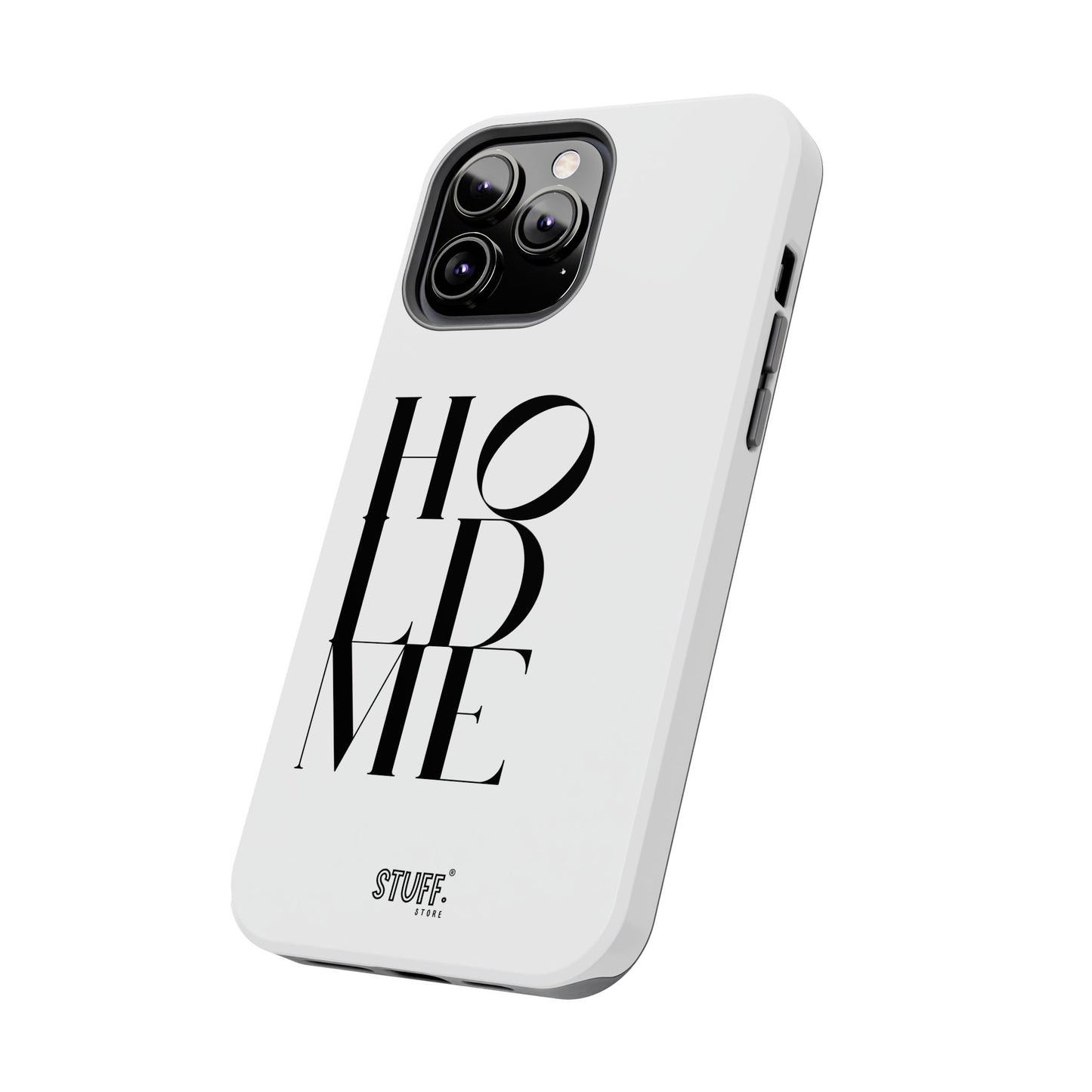 Hold Me | Coque résistante et durable avec Design épuré Monochrome