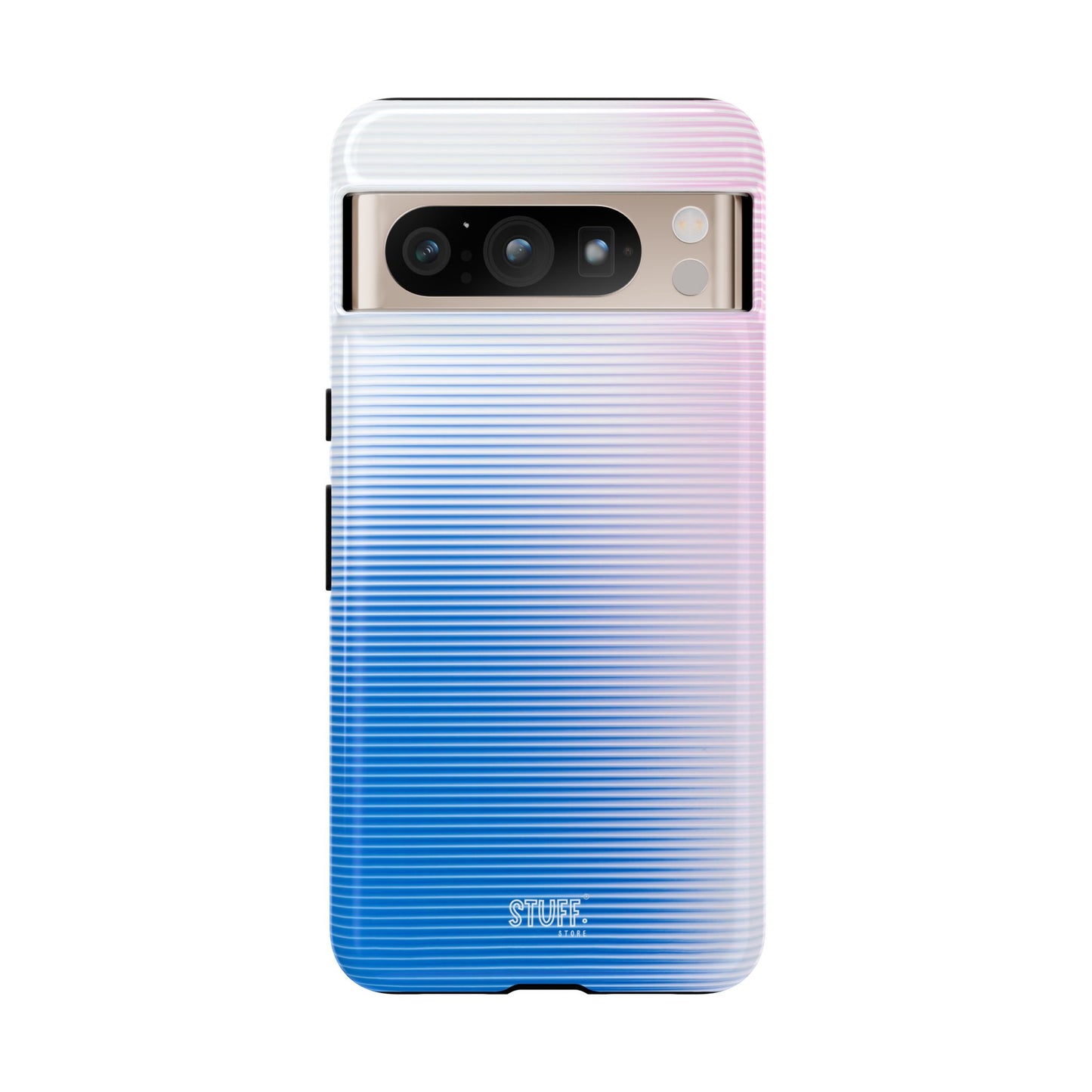 Gradient Case | Coque résistante double protection anti-choc - Dégradé Bleu & Rose
