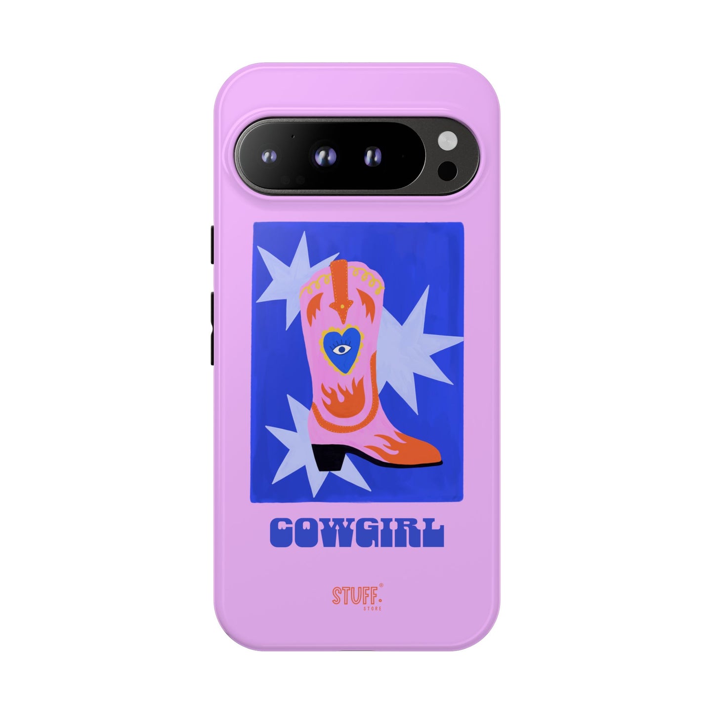 Cowgirl Case | Cose résistante double protection avec Design Western