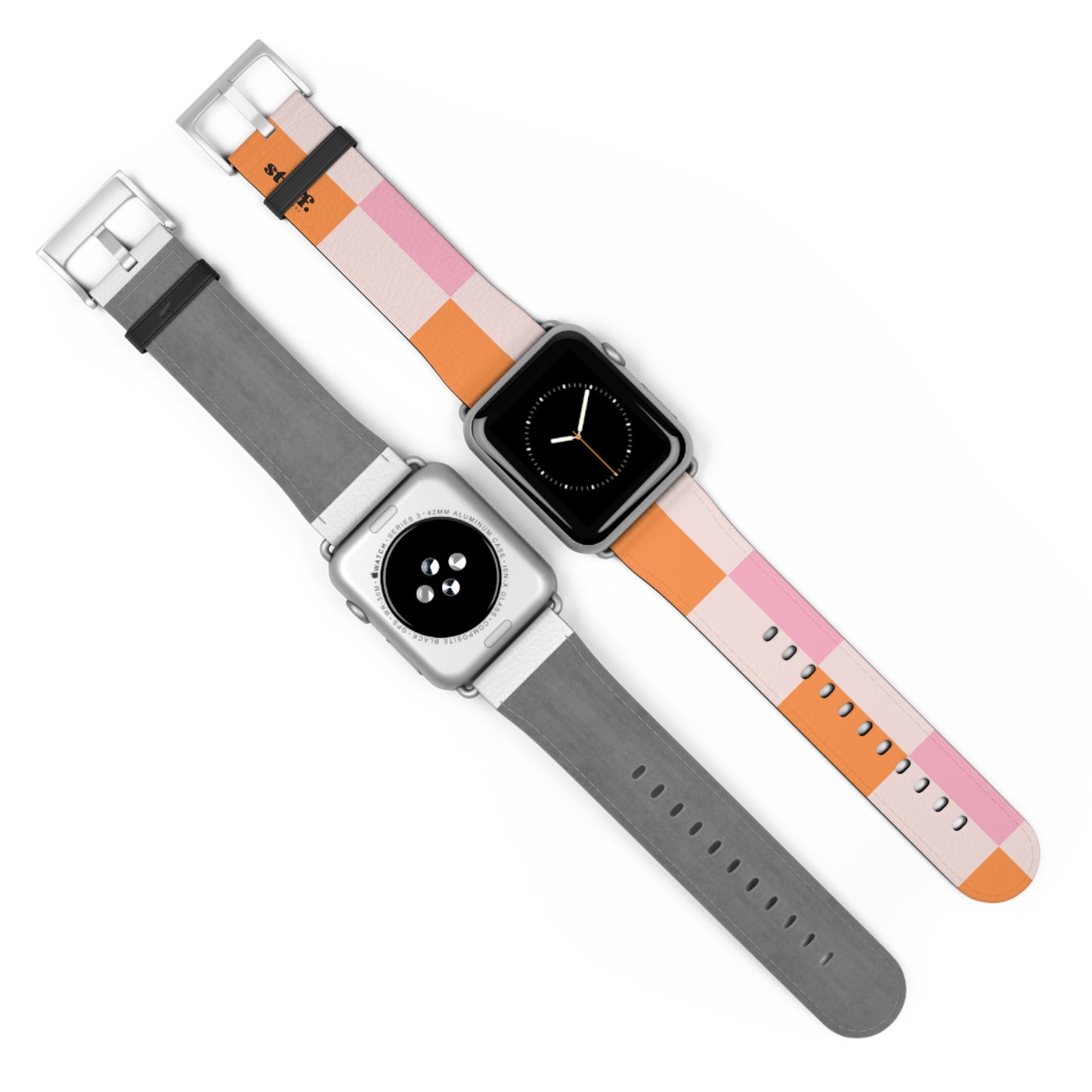 Peachy Band | bracelet Apple Watch simili cuir