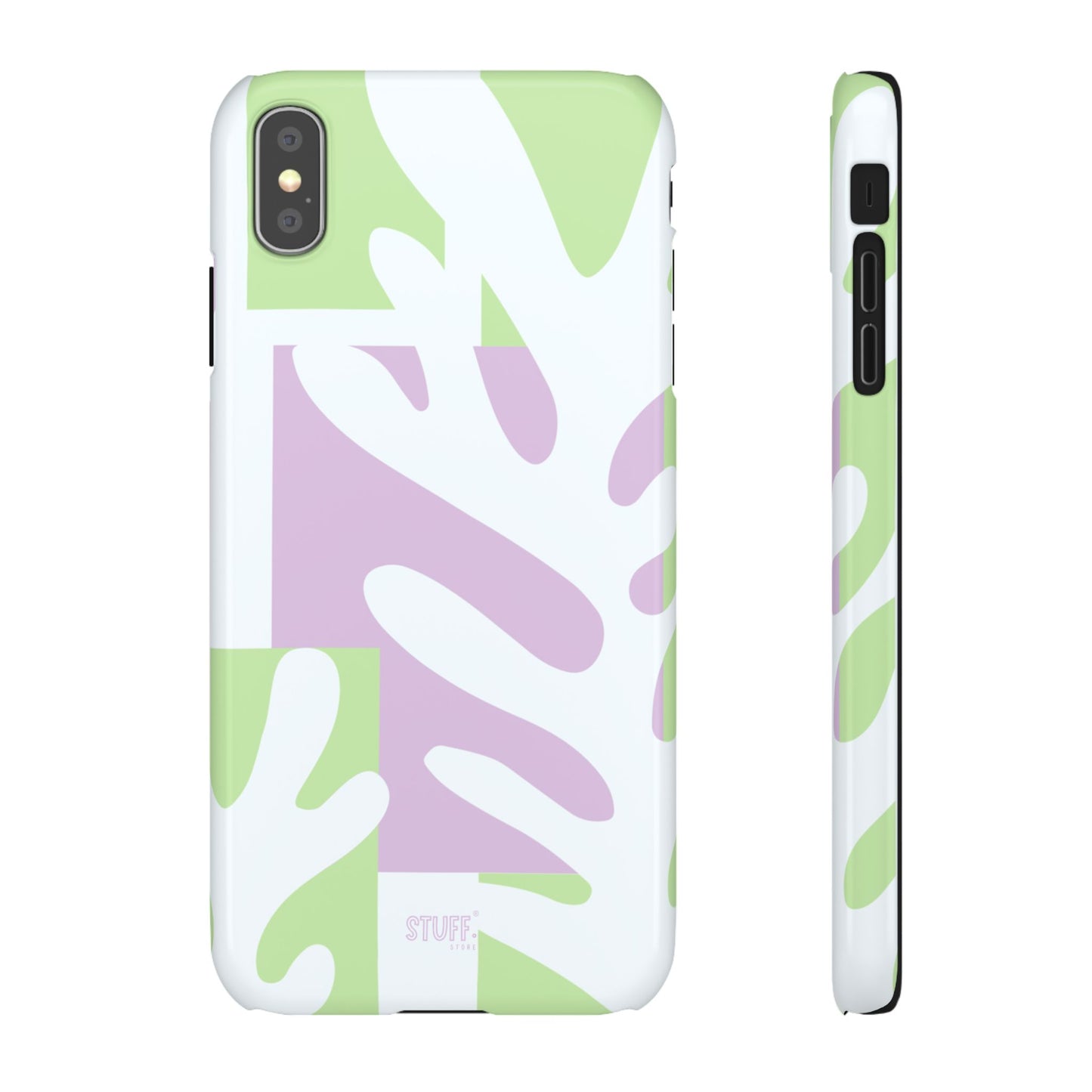 Natura Case | Coque snap légère et résistante avec Design Floral inspiration Matisse