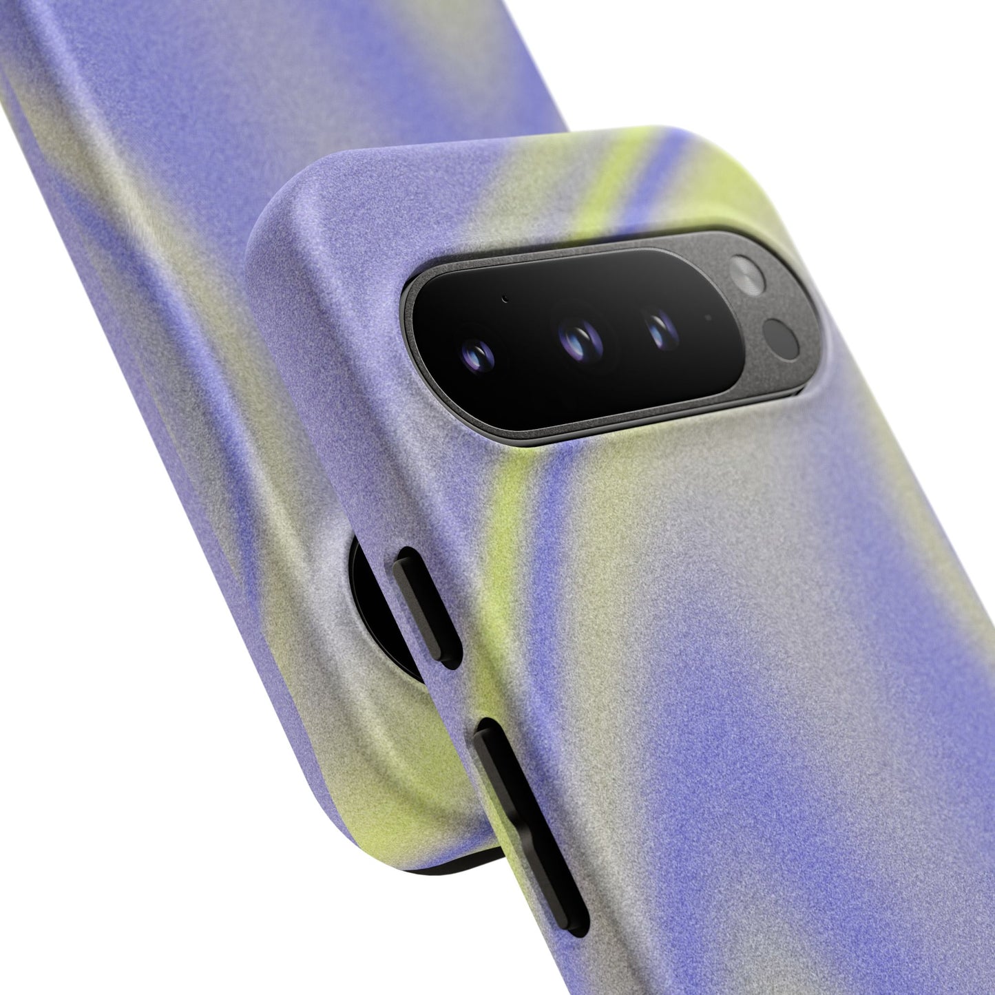 Vibrant Case | Coque résistante double protection anti-choc - Violet & Jaune