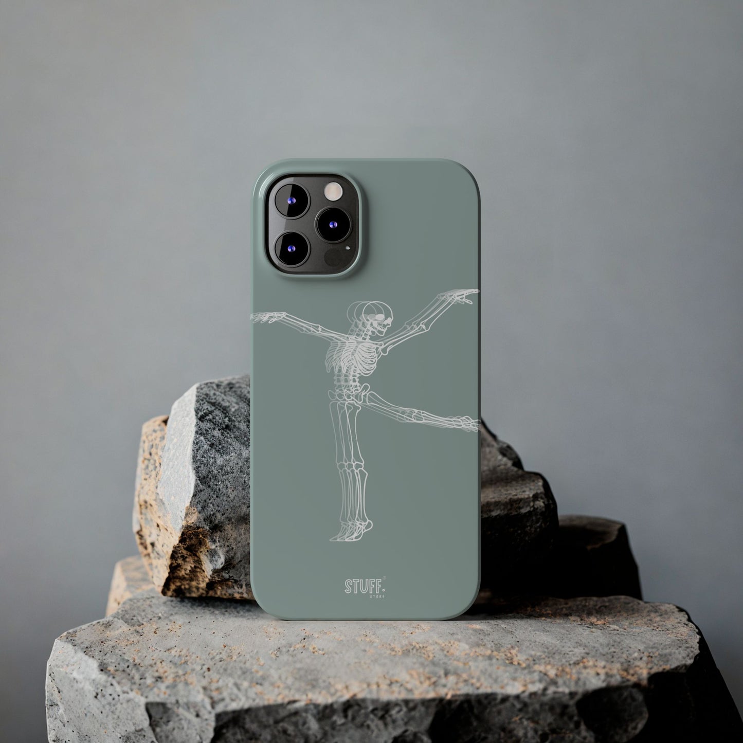 Bone-a-Rina | Coque slim durable et anti-chocs avec Design de Squelette Ballerine