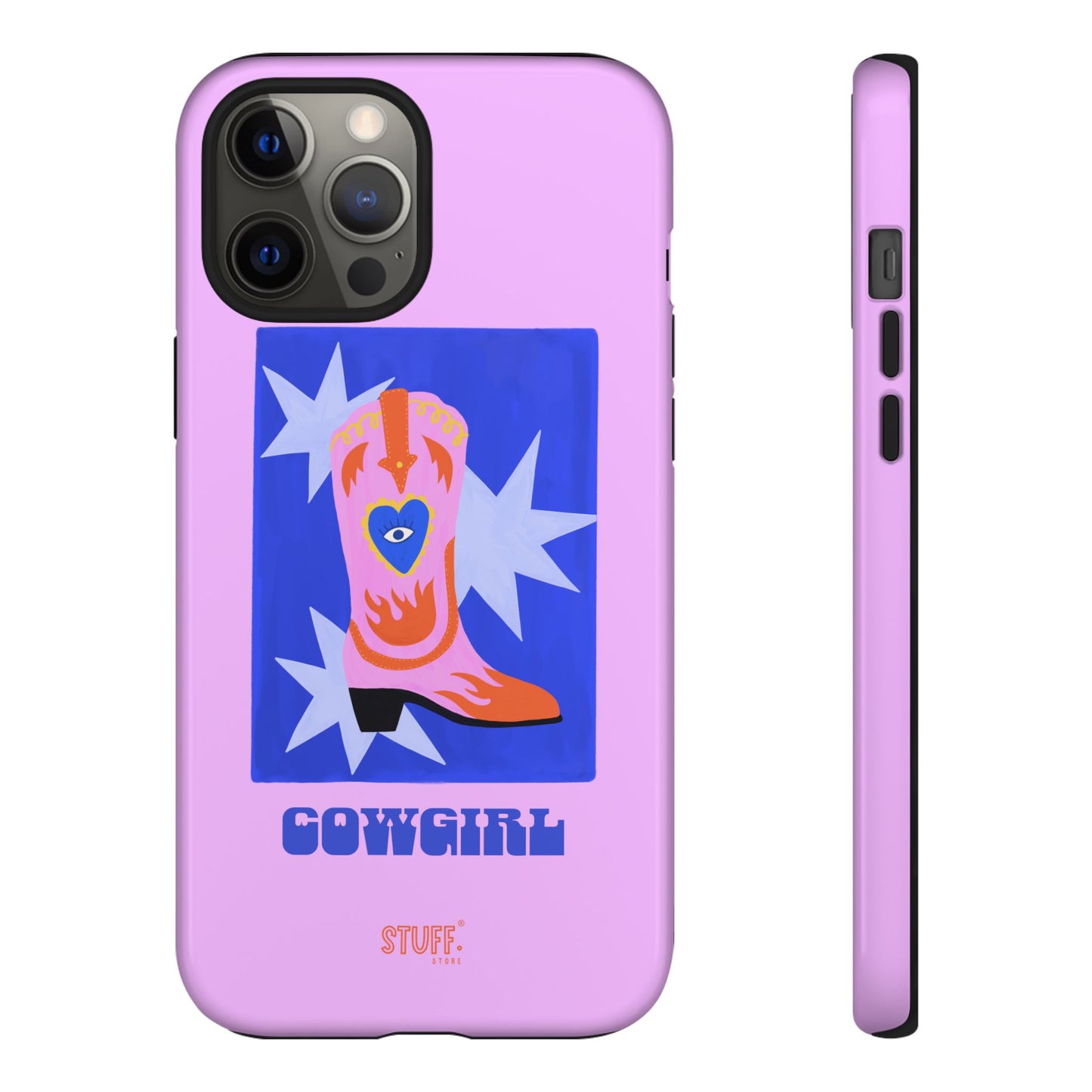 Cowgirl Case | Cose résistante double protection avec Design Western