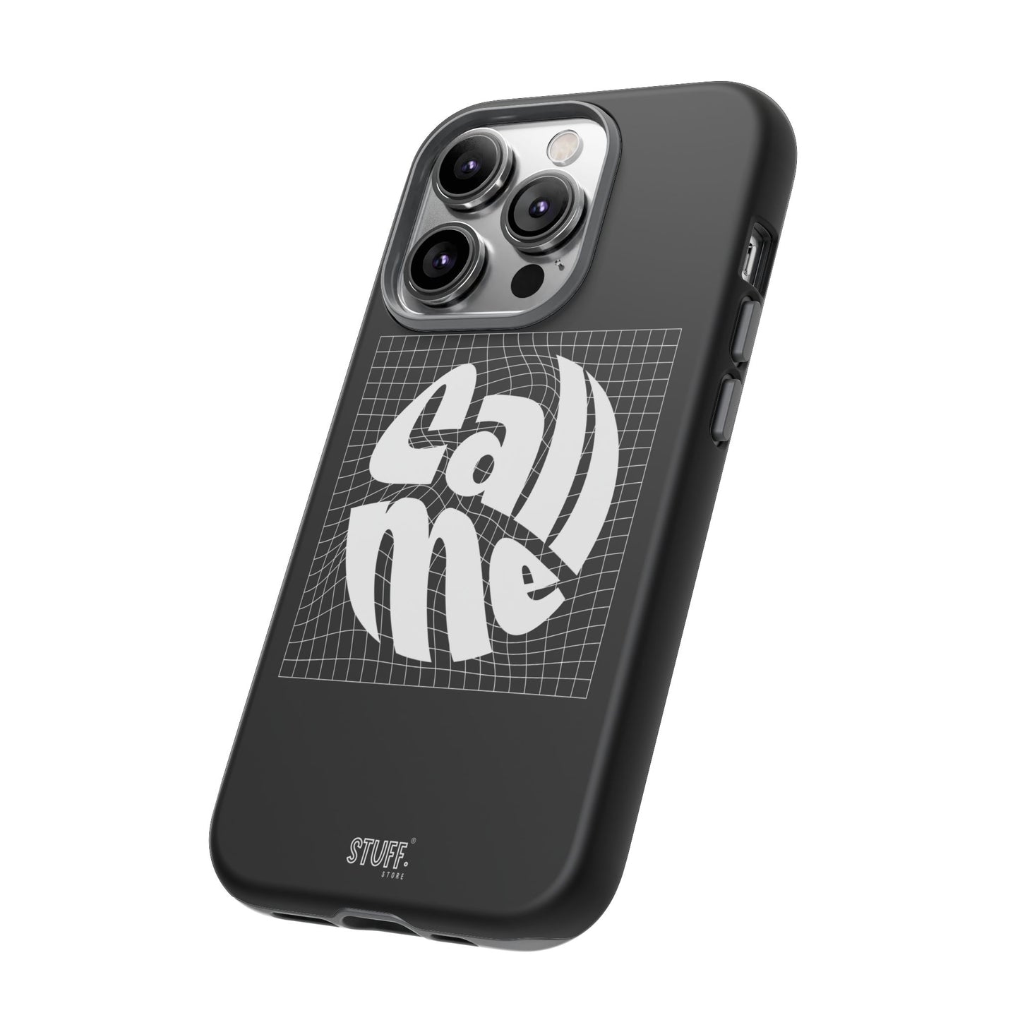 Call Me Case | Coque résistante double protection - Noir Effet Mat