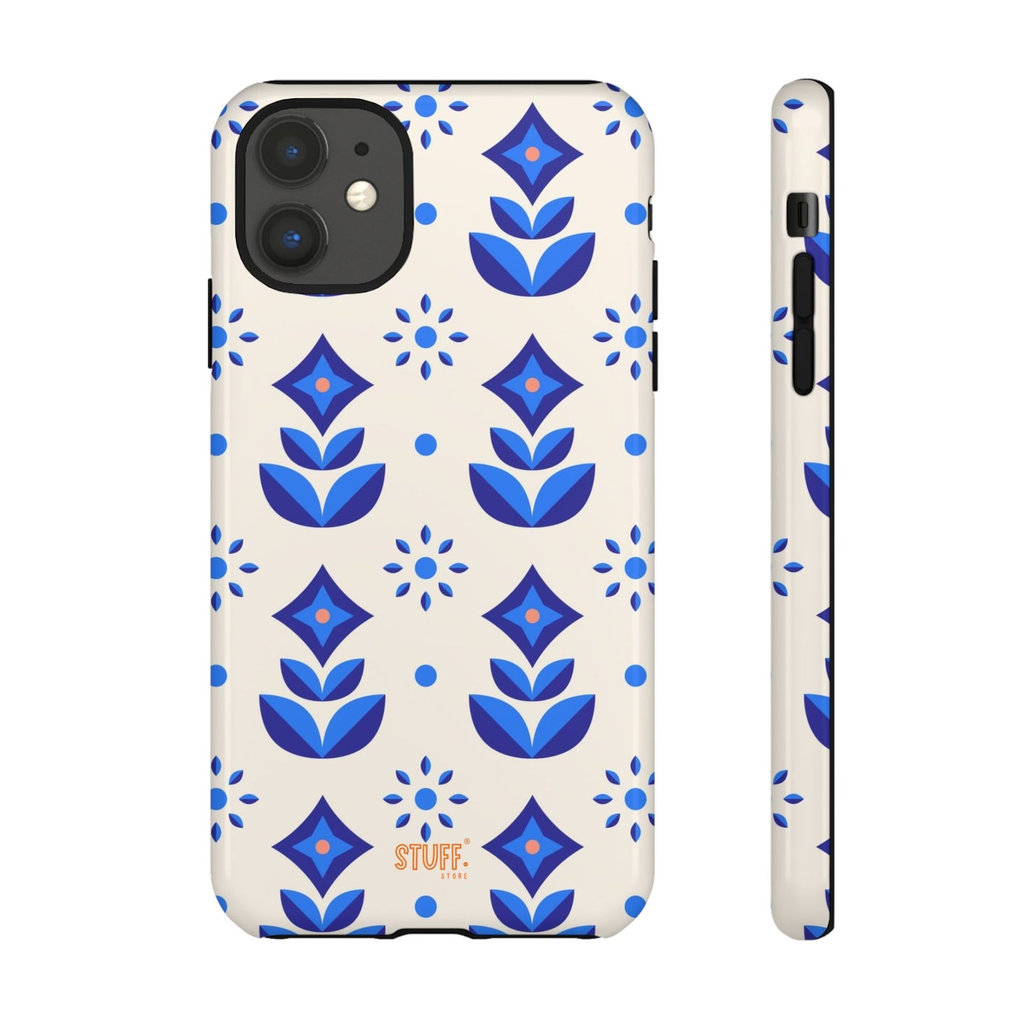 Floral Case | Coque résistante double protection avec Design Fleuri