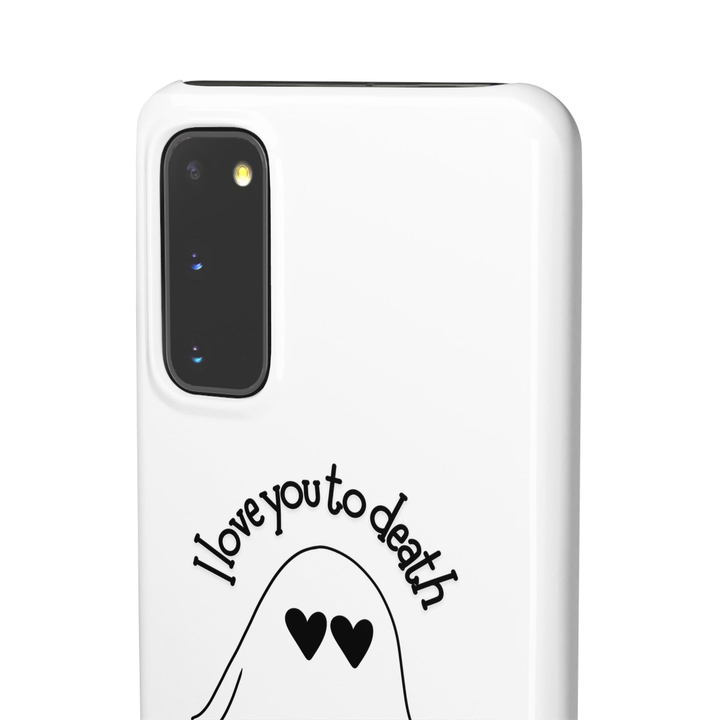 I Love You to Death | Coque snap légère et résistante