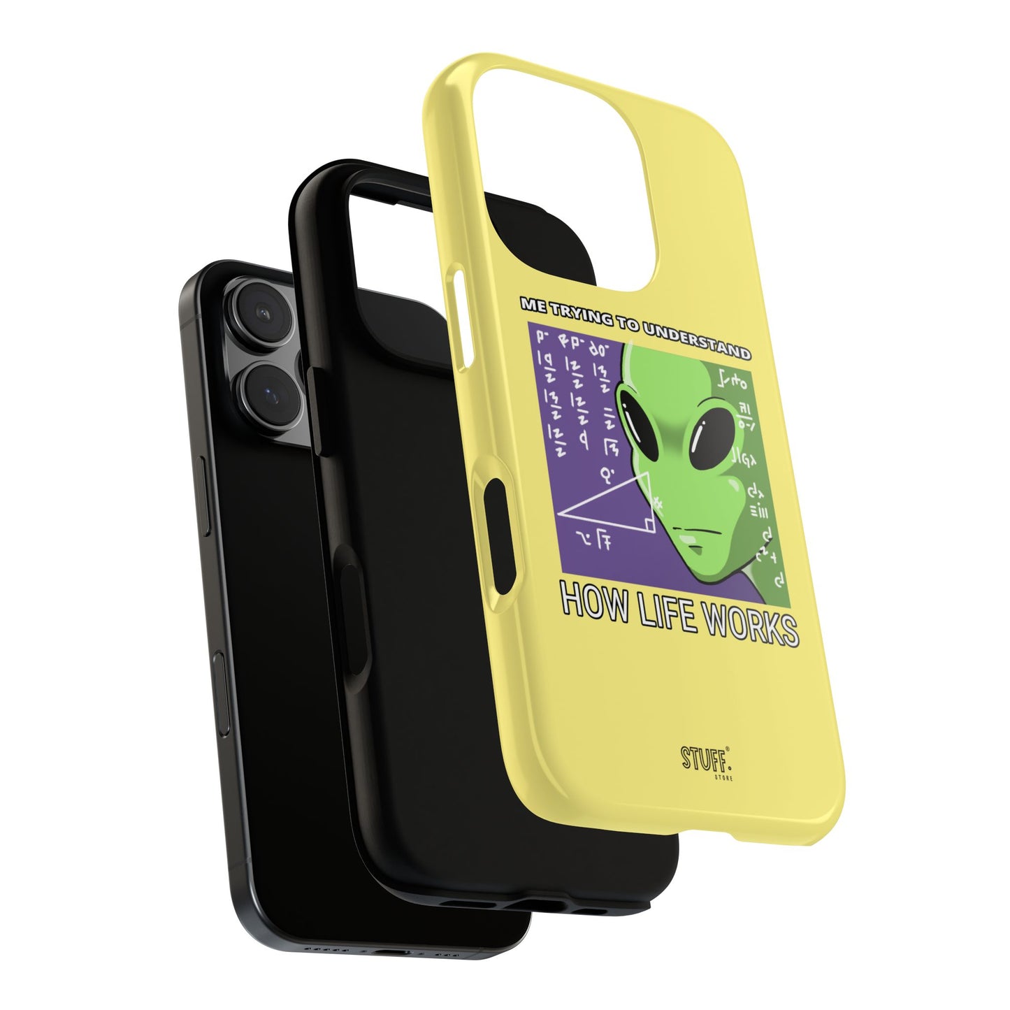 Confused Alien Case | Coque résistante Dual Protect anti-choc