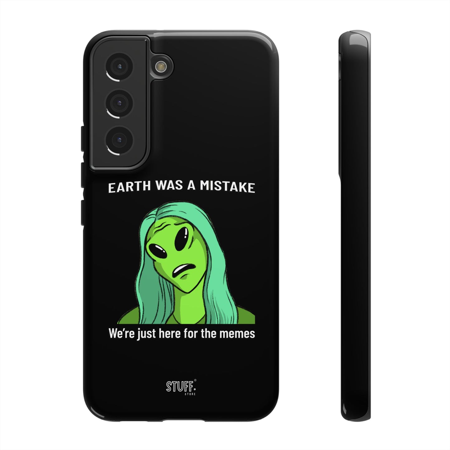 Meme Liking Alien Case | Coque résistante double protection pour les amateurs de Pop Culture