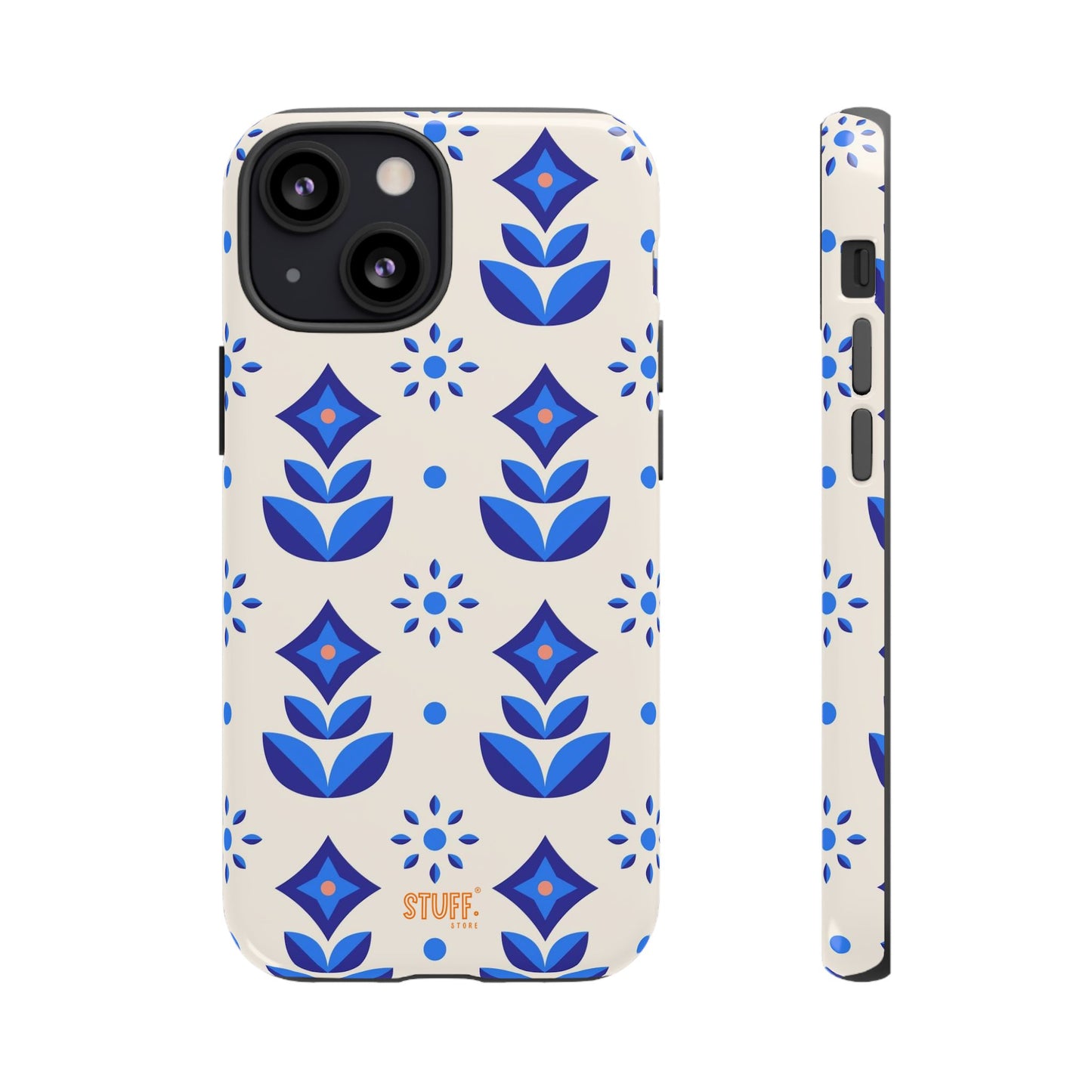 Floral Case | Coque résistante double protection avec Design Fleuri