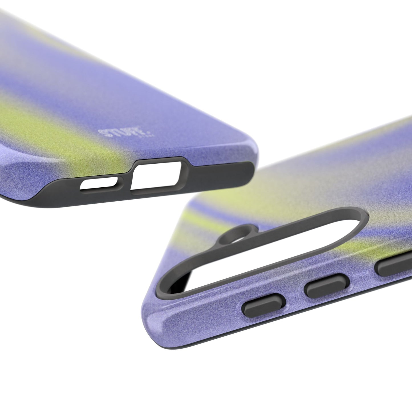 Vibrant Case | Coque résistante double protection anti-choc - Violet & Jaune