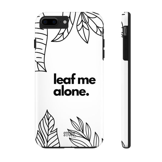 Leaf Me Case | Coque résistante double protection avec design minimaliste
