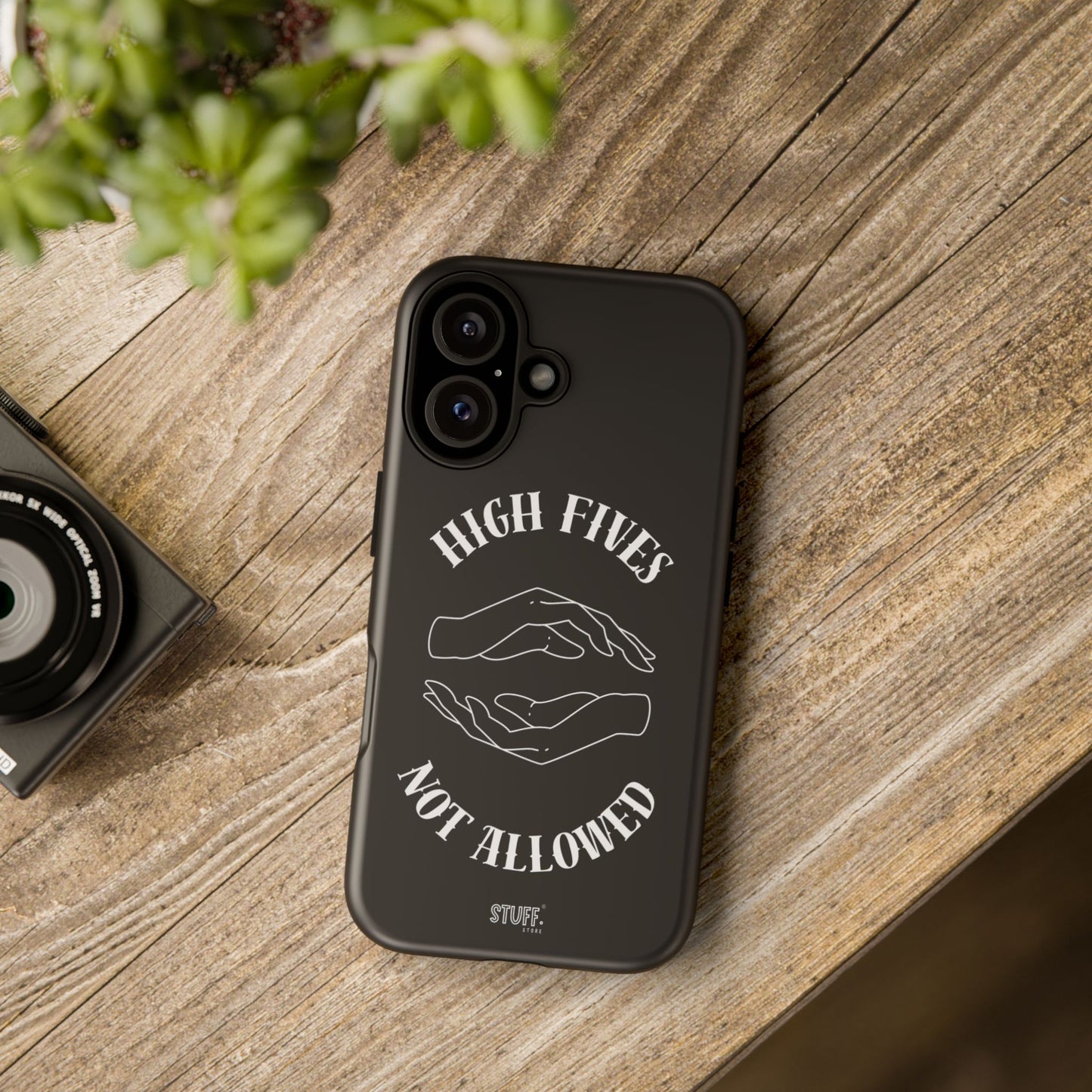 No High Fives Case | Coque légère et résistante – Design affirmé & minimaliste