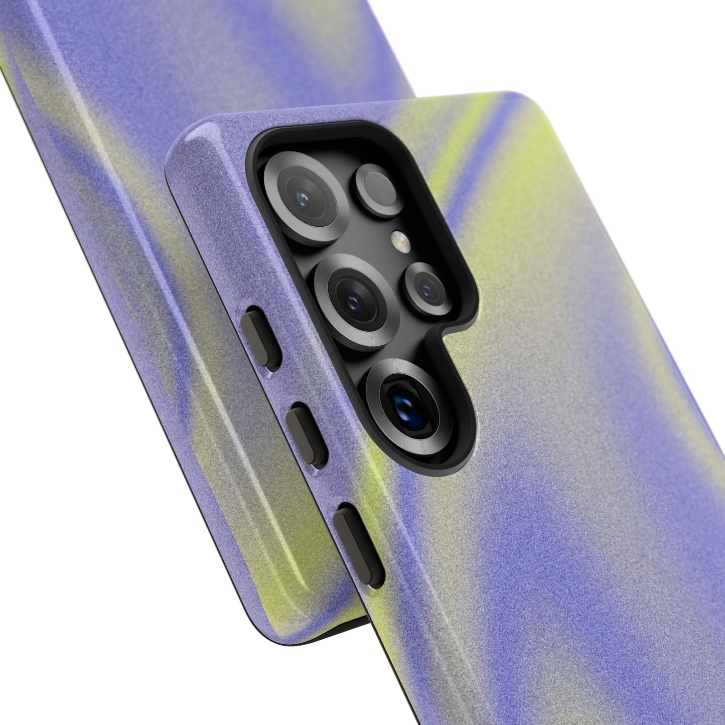 Vibrant Case | Coque résistante double protection anti-choc - Violet & Jaune
