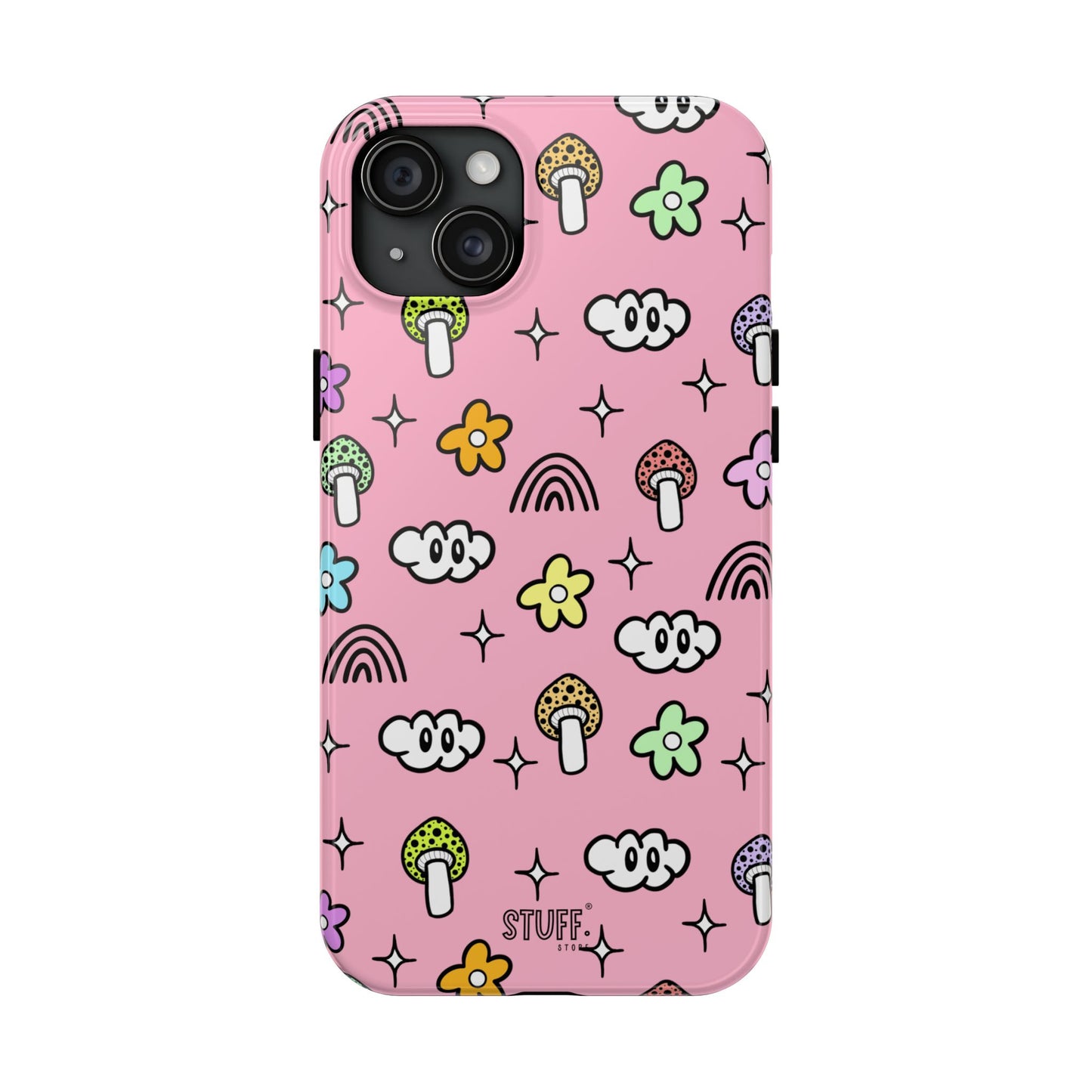 Pixie Case | Coque résistante double protection | Pixie Collection - Pink Matte Effect