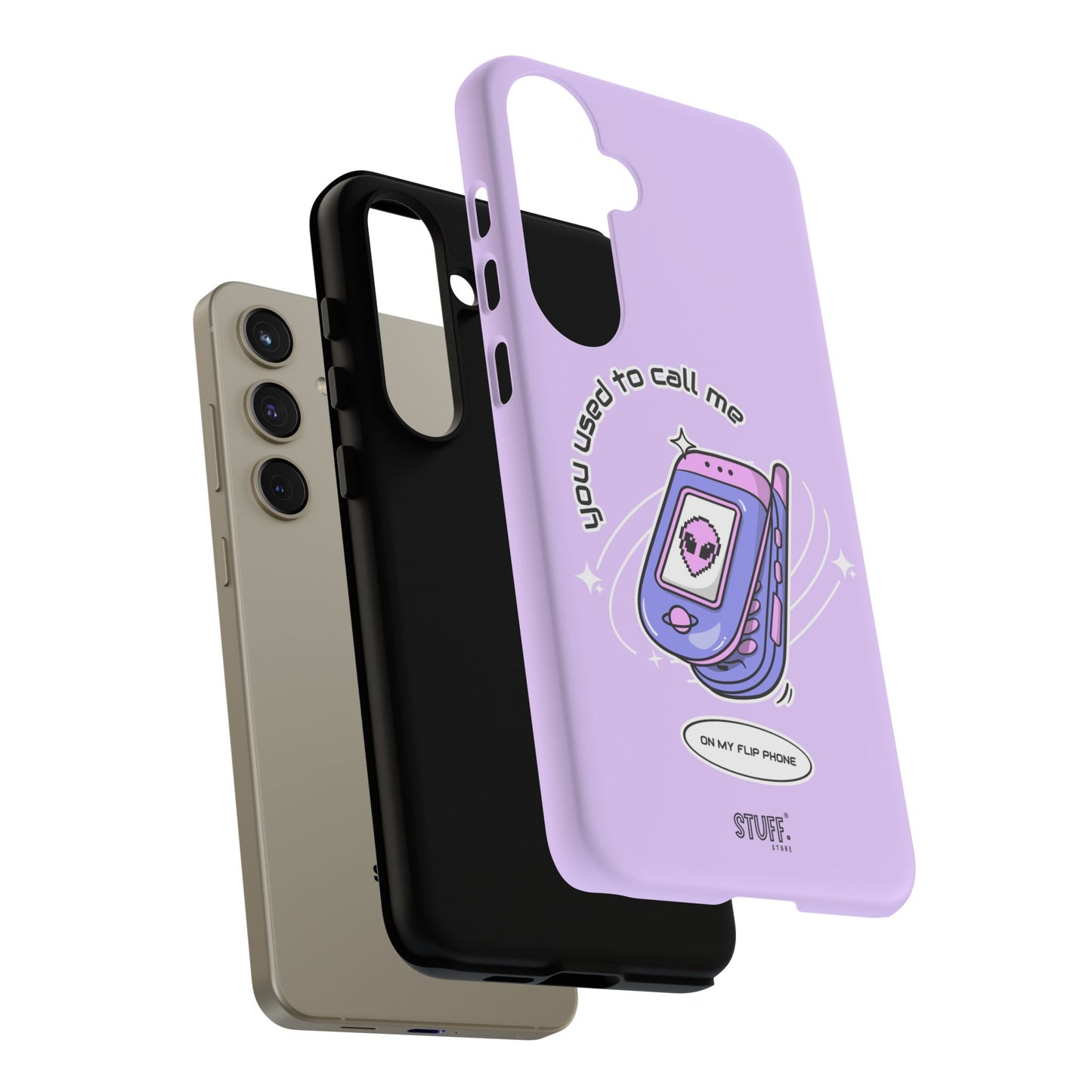 Flip Phone Case | Coque résistante double protection avec Design Y2K