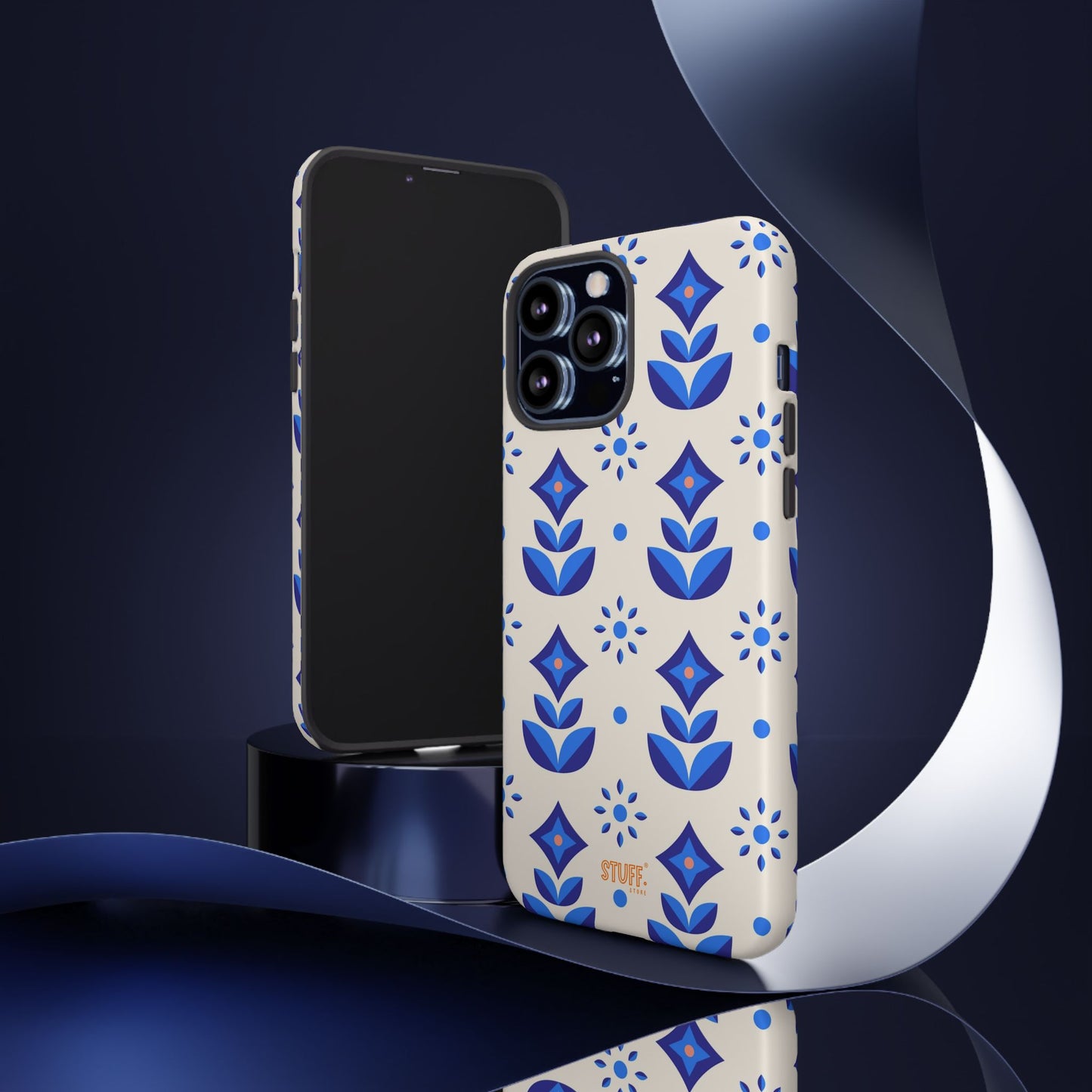 Floral Case | Coque résistante double protection avec Design Fleuri