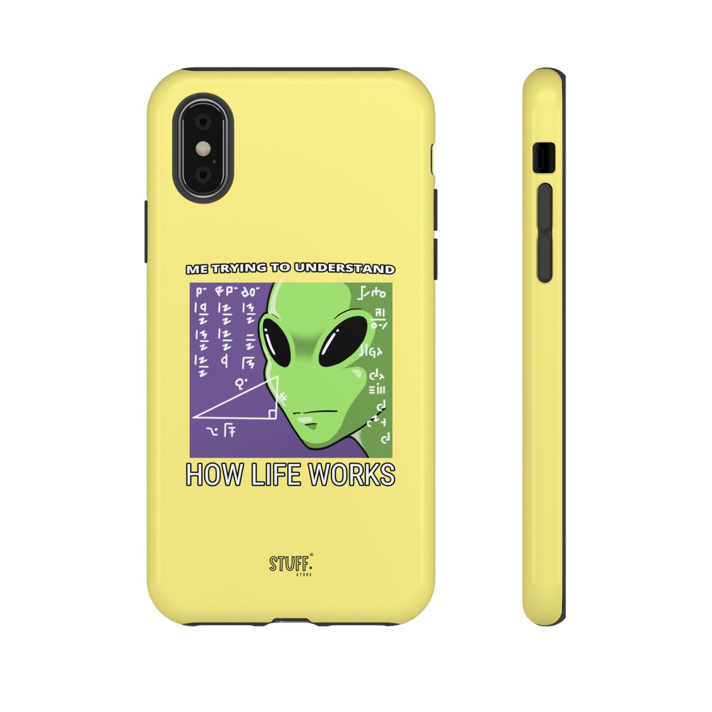 Confused Alien Case | Coque résistante Dual Protect anti-choc