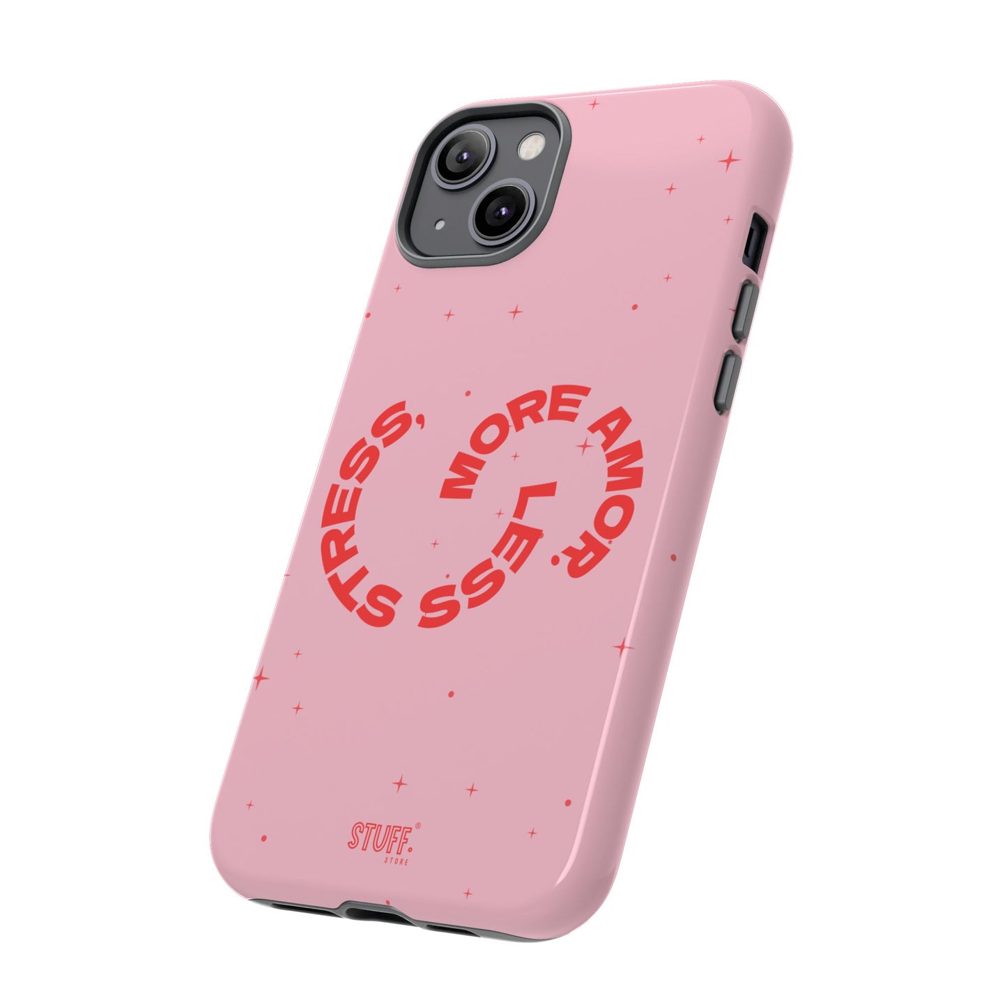 More Amor Case | Coque résistante double protection avec phrase Bienveillante
