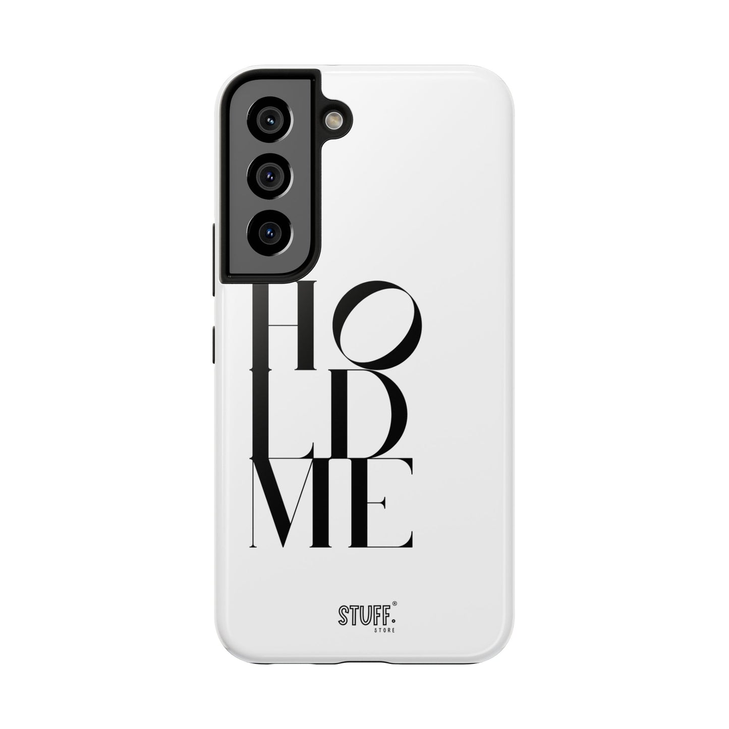 Hold Me | Coque résistante et durable avec Design épuré Monochrome