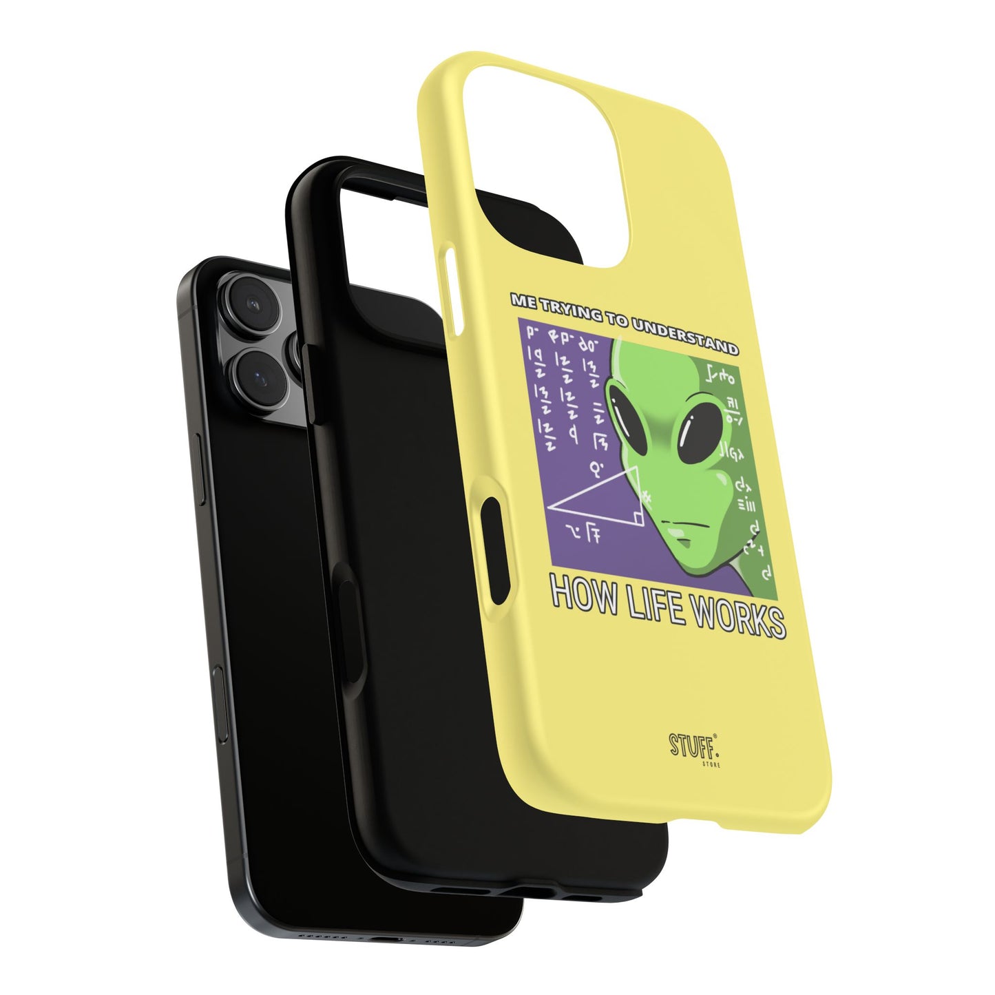 Confused Alien Case | Coque résistante Dual Protect anti-choc