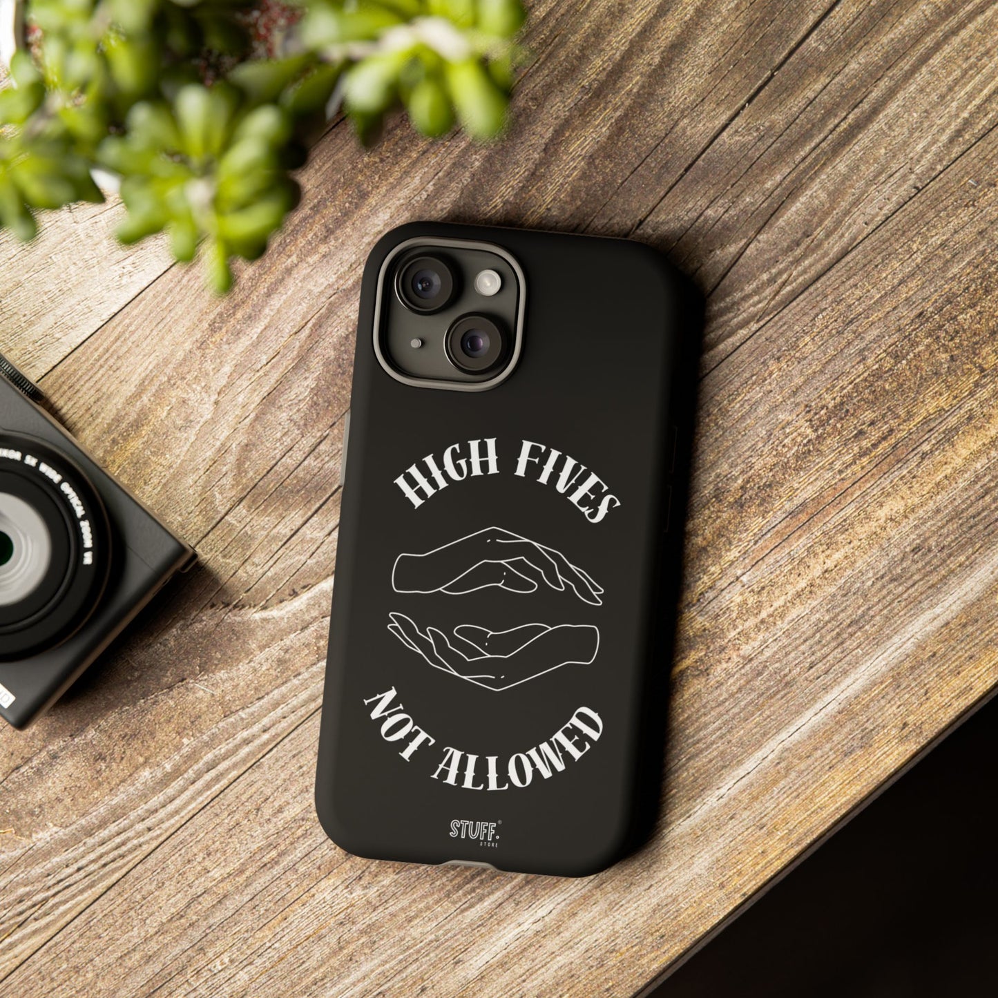 No High Fives Case | Coque légère et résistante – Design affirmé & minimaliste
