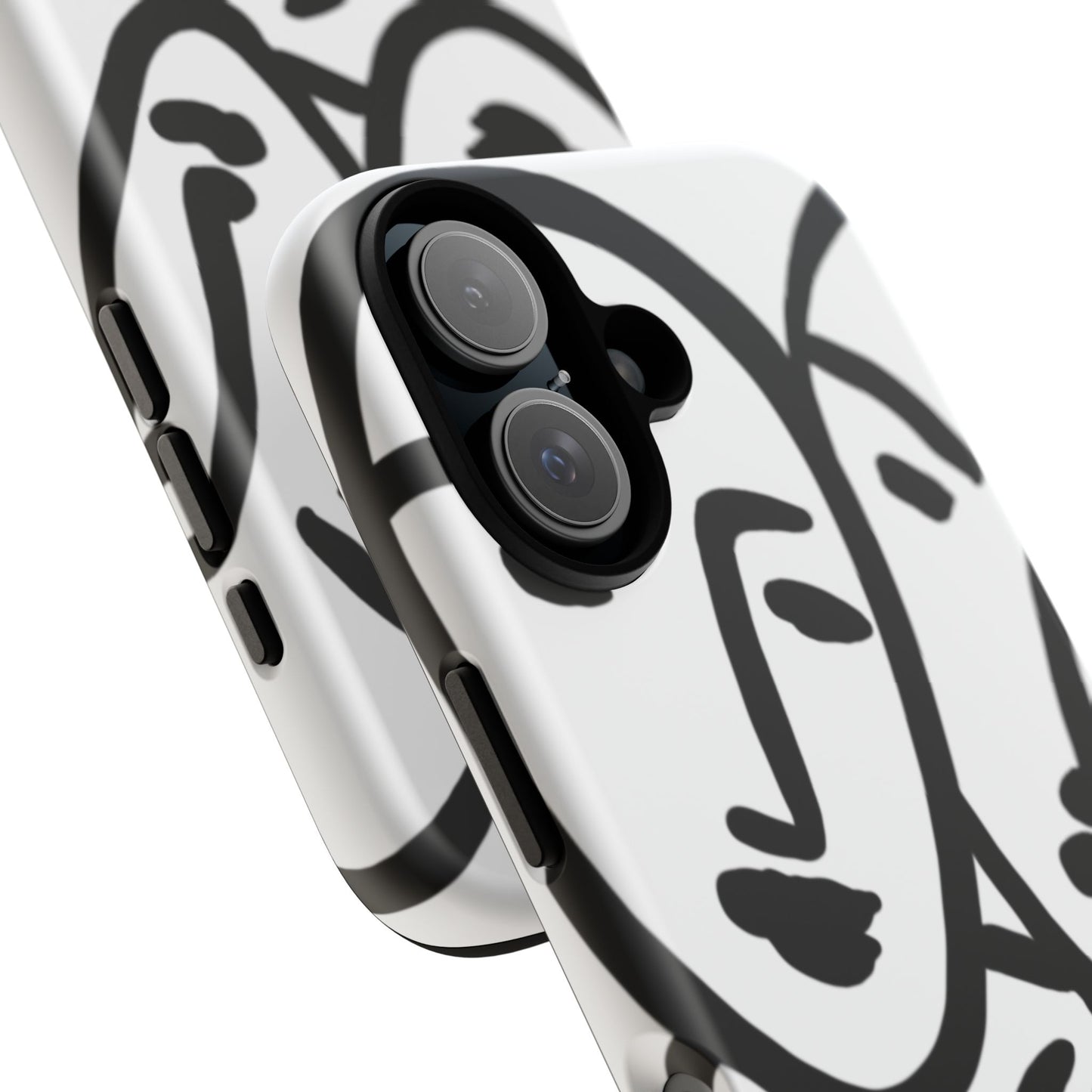 Les Trois Visages | Coque résistante double protection — inspiration Matisse