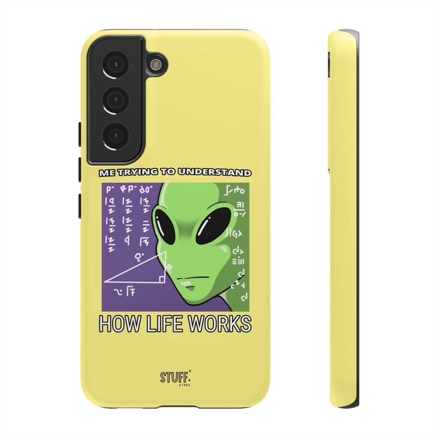 Confused Alien Case | Coque résistante Dual Protect anti-choc