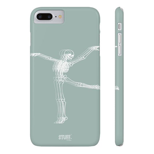 Bone-a-Rina | Coque slim durable et anti-chocs avec Design de Squelette Ballerine