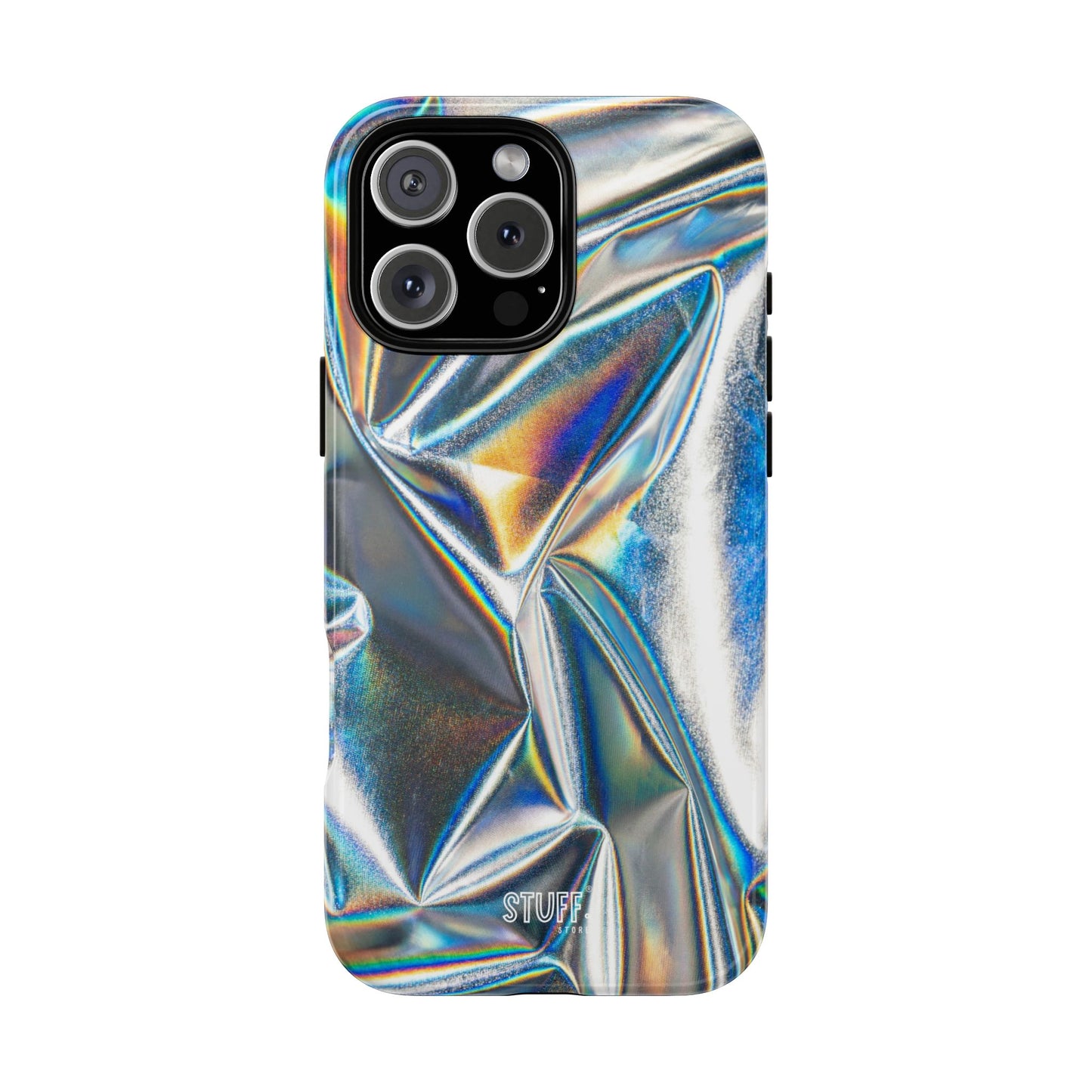 Metallic Case | Coque résistante double protection anti-choc - Effet Métallique