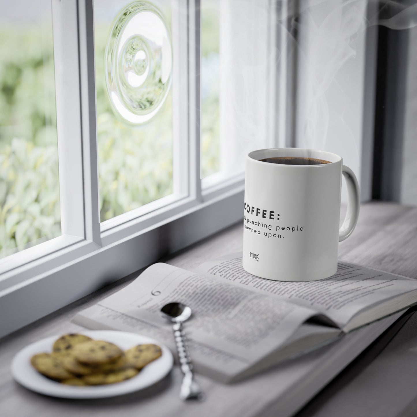 Punching Cup | Ceramic mug 330ml