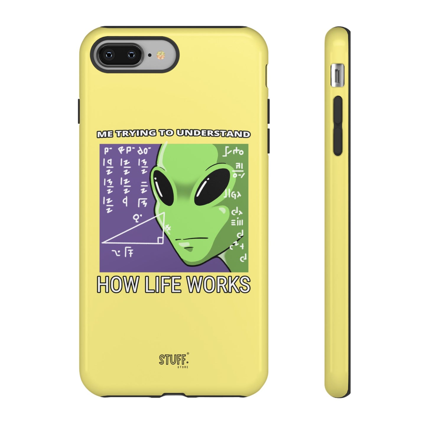 Confused Alien Case | Coque résistante Dual Protect anti-choc