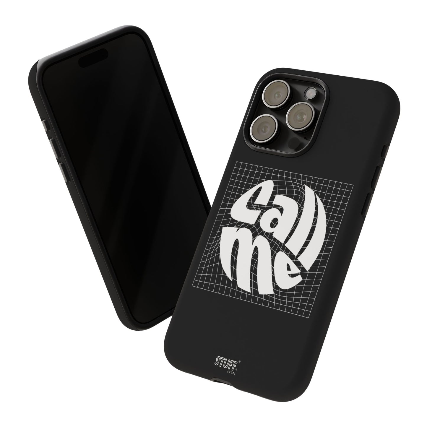 Call Me Case | Coque résistante double protection - Noir Effet Mat