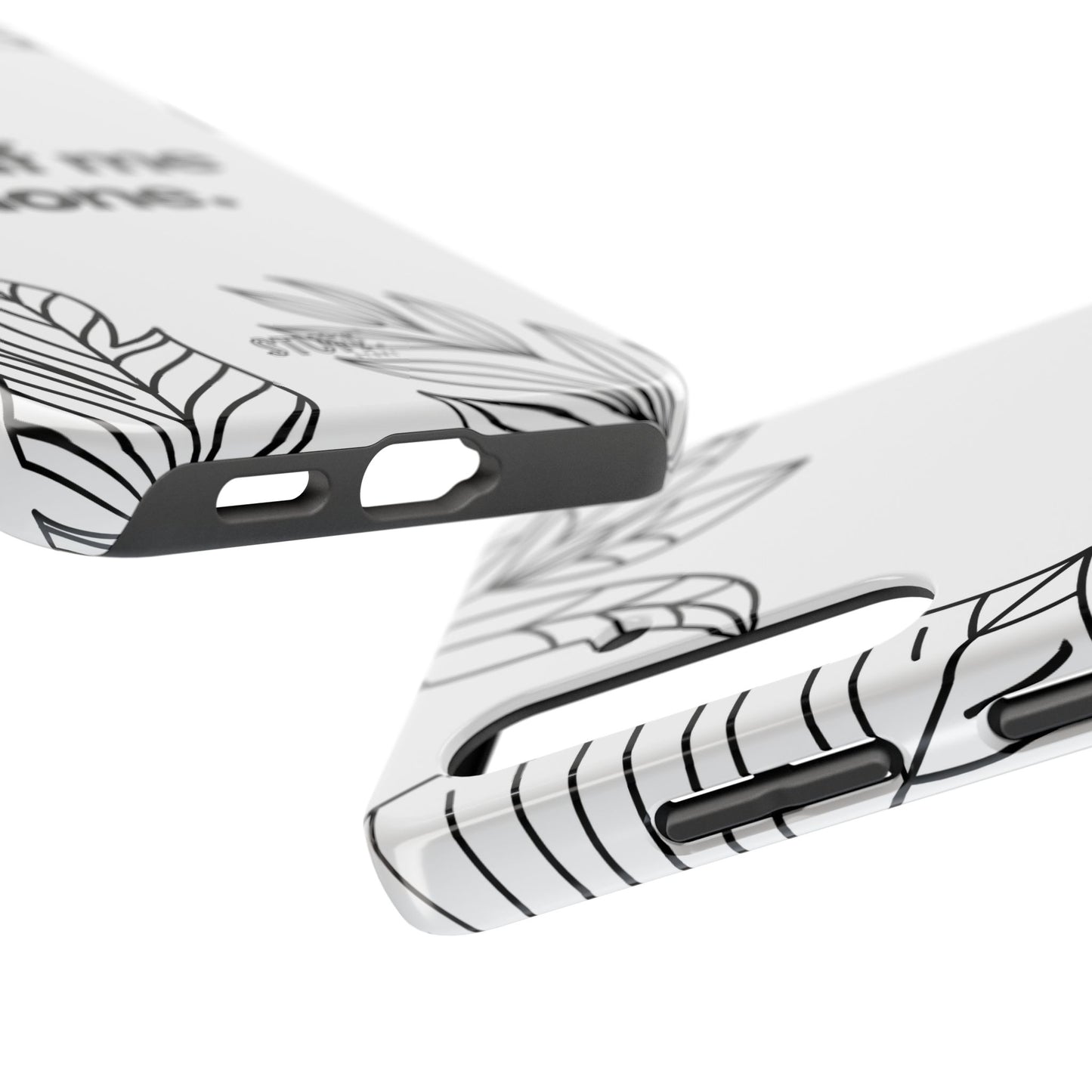 Leaf Me Case | Coque résistante double protection avec design minimaliste