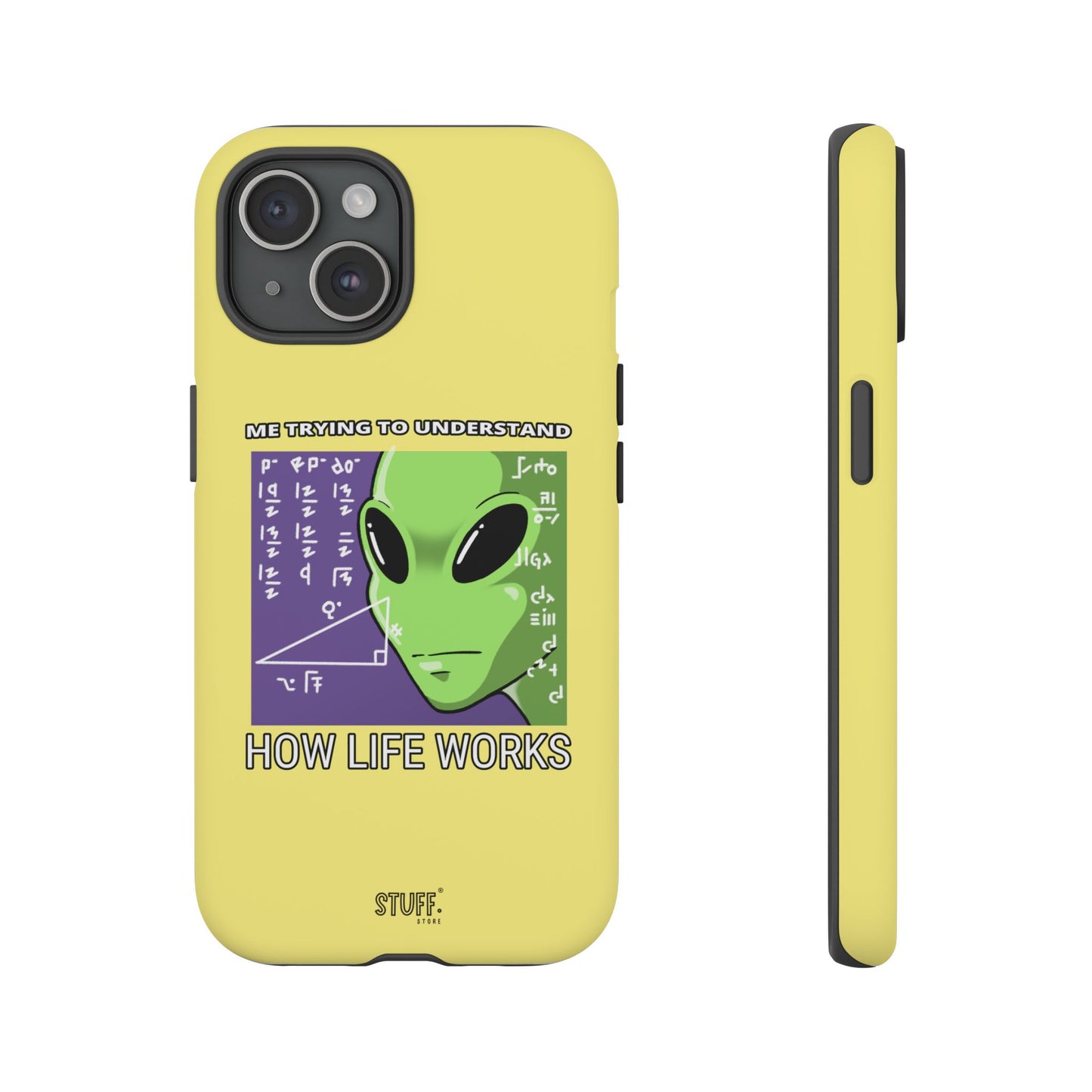 Confused Alien Case | Coque résistante Dual Protect anti-choc