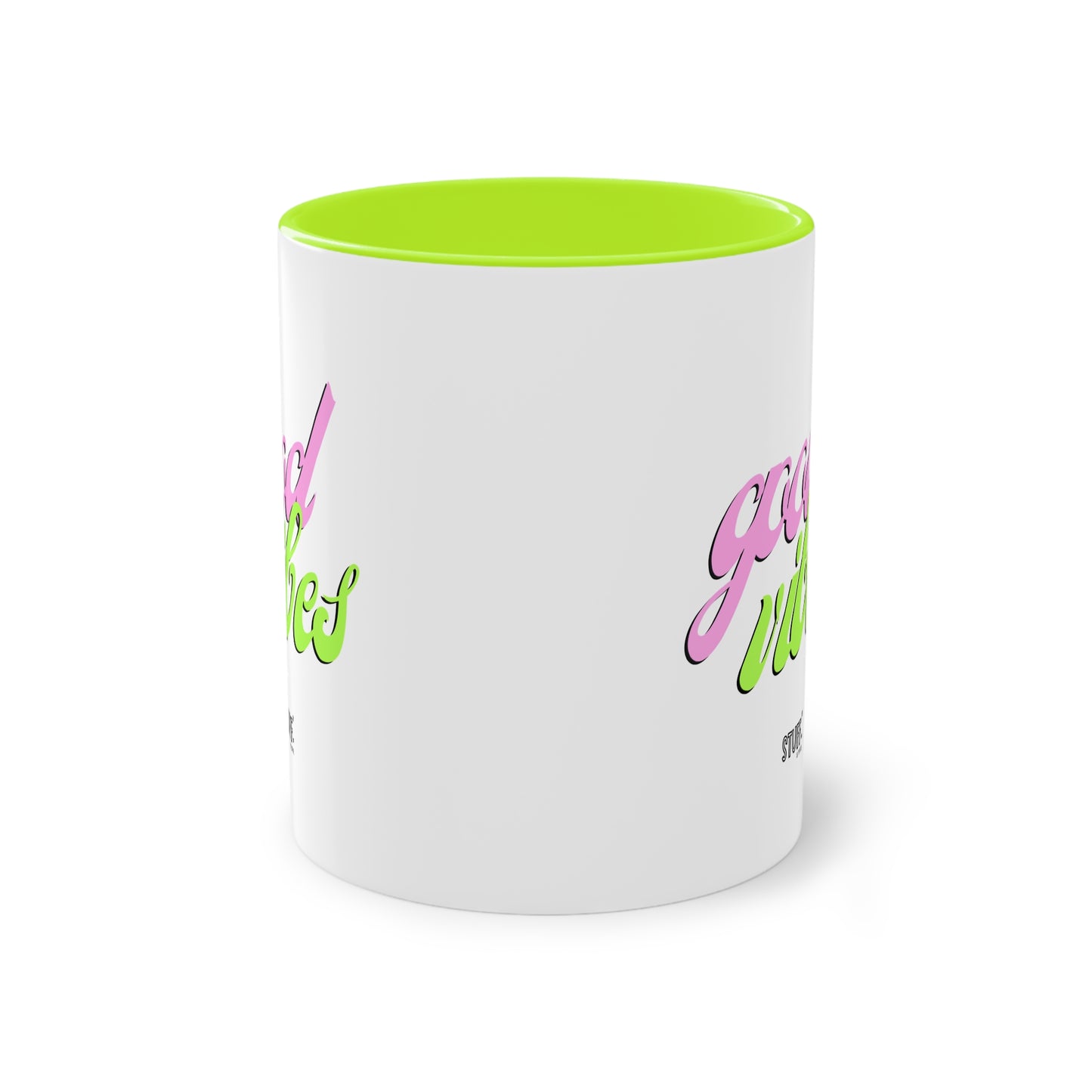 Good Vibes Cup | Mug bicolore en céramique - 330ml
